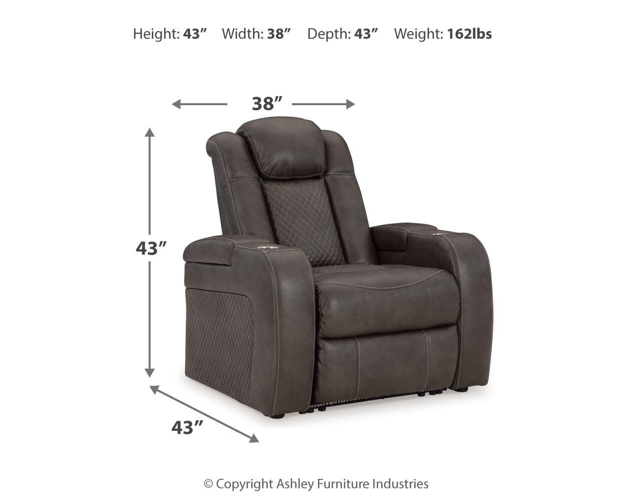 Fyne-Dyme Power Recliner - image 4