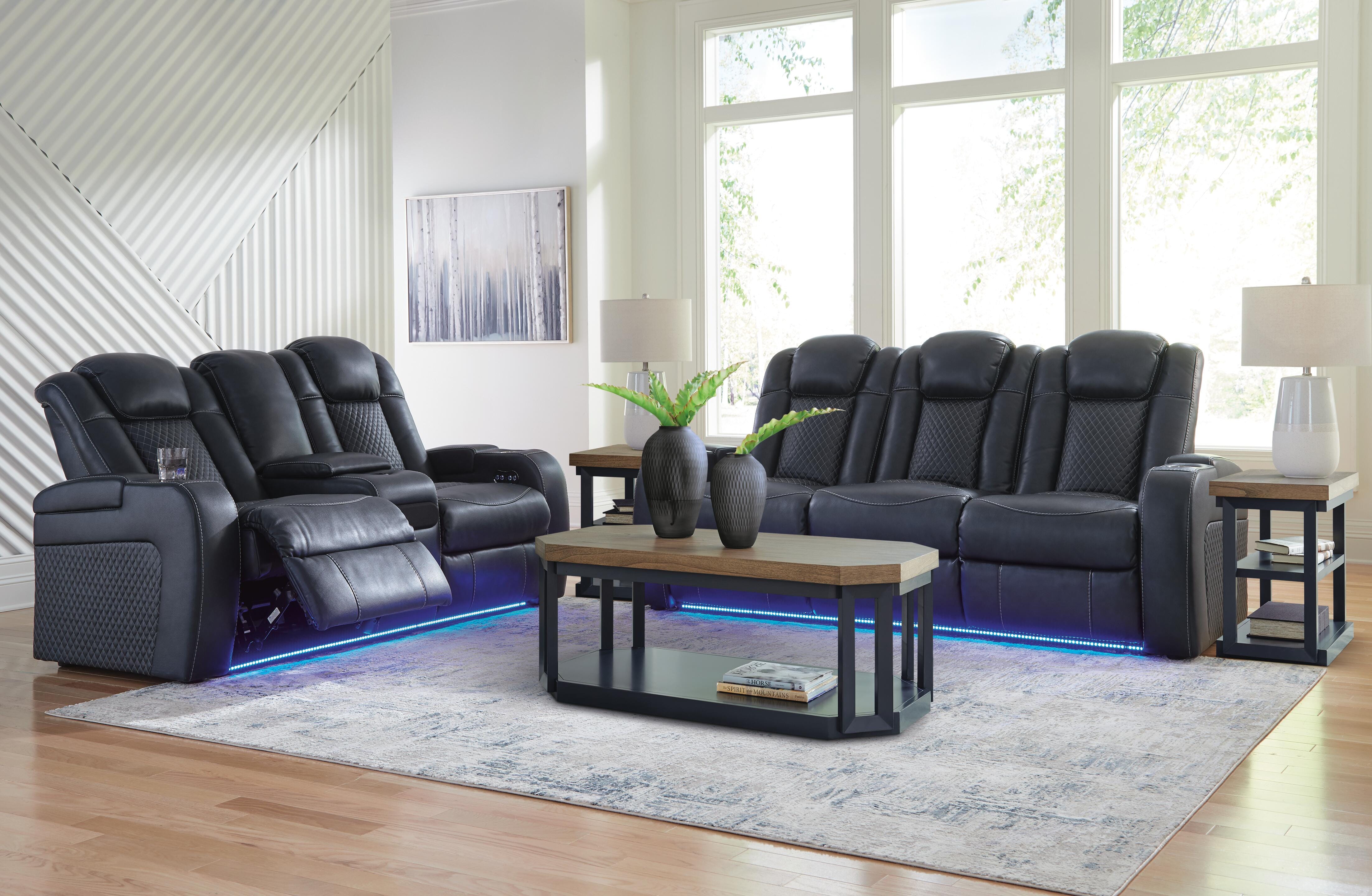 Sofá reclinable, loveseat y sillón reclinable Fyne-Dyme - image 1