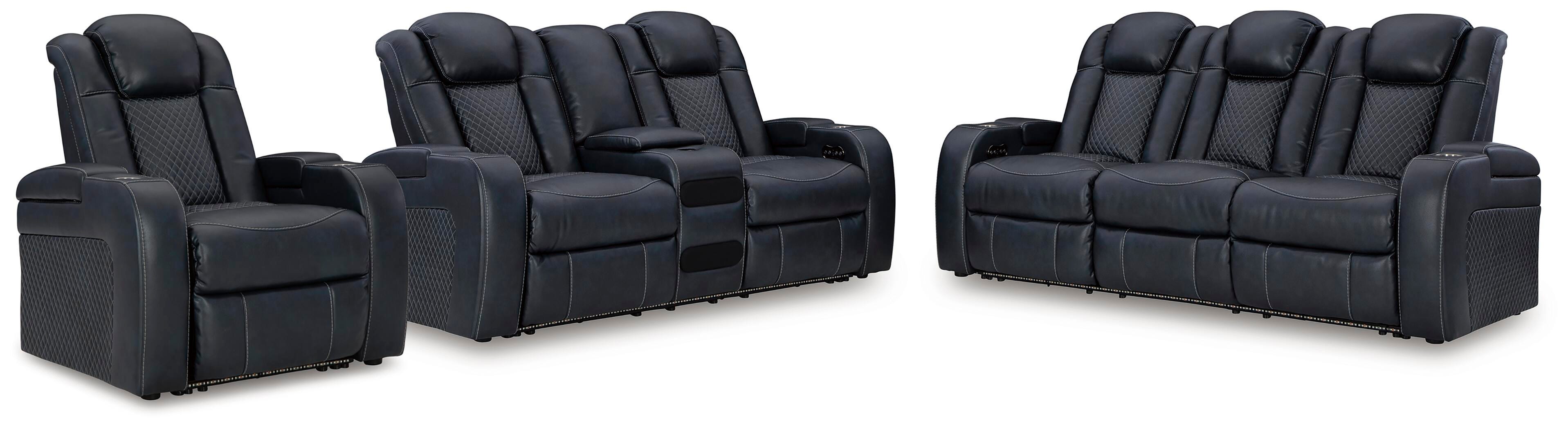 Sofá reclinable, loveseat y sillón reclinable Fyne-Dyme - image 2