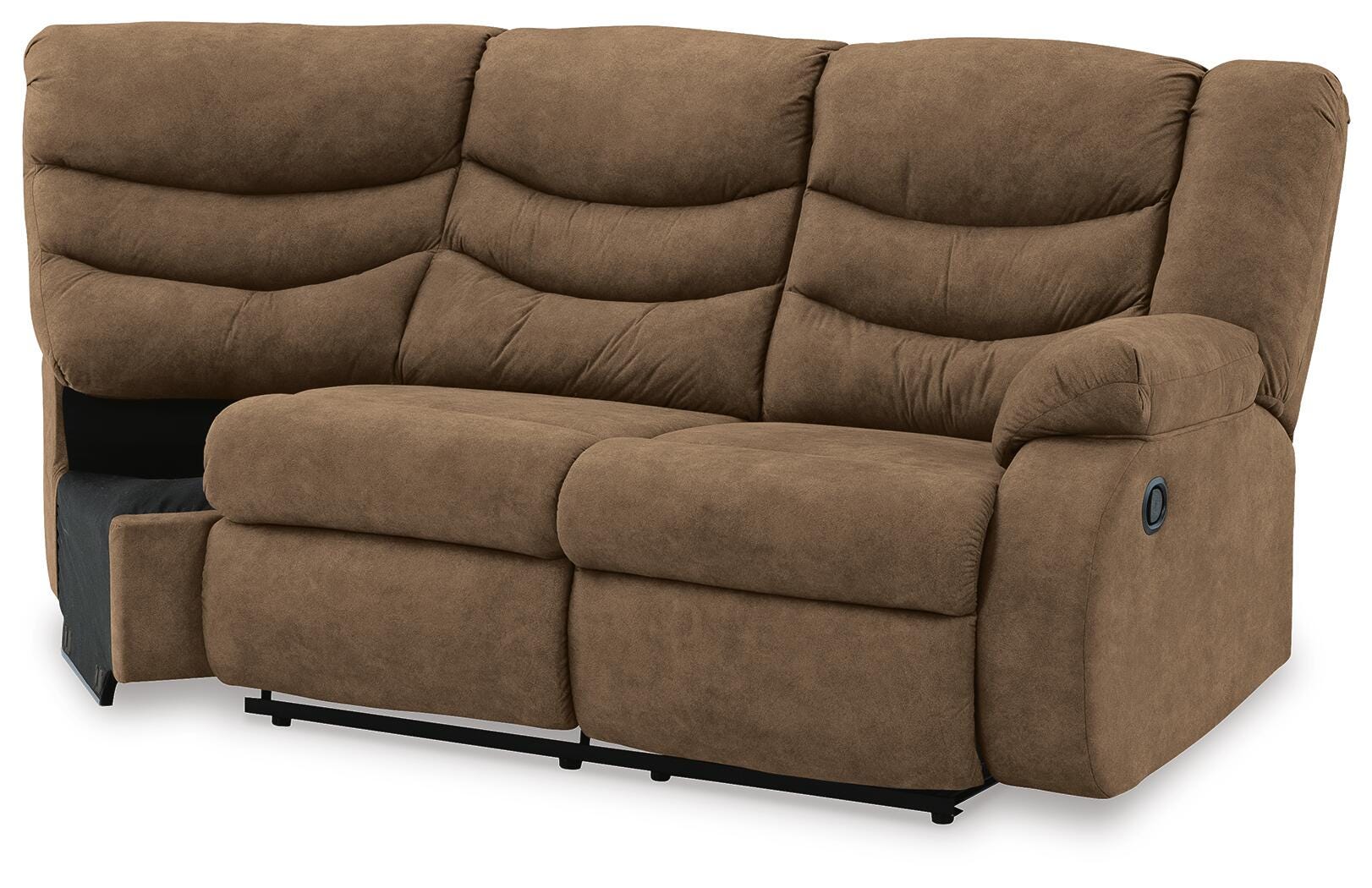 Partymate Right-Arm Facing Reclining Loveseat with Half Wedge - image 1