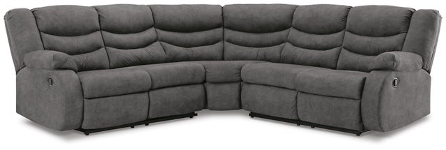 Partymate 2-Piece Manual Reclining Sectional