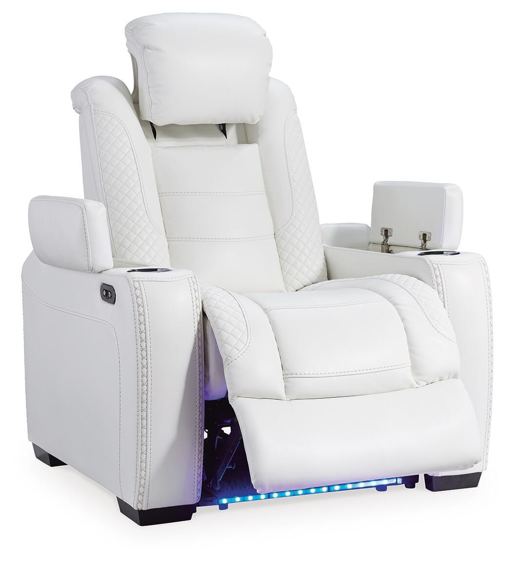Party Time Power Reclining Loveseat and Power Recliner - image 3