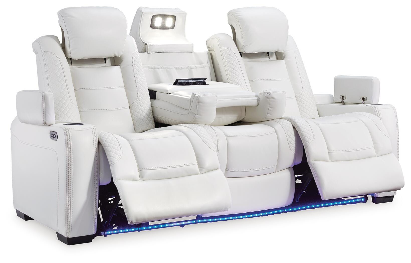 Party Time Power Reclining Sofa and Power Recliner - image 19