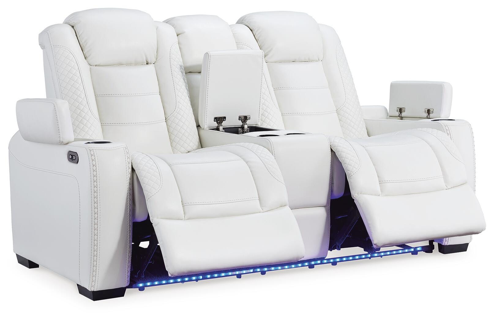 Party Time Power Reclining Loveseat with Console - image 3