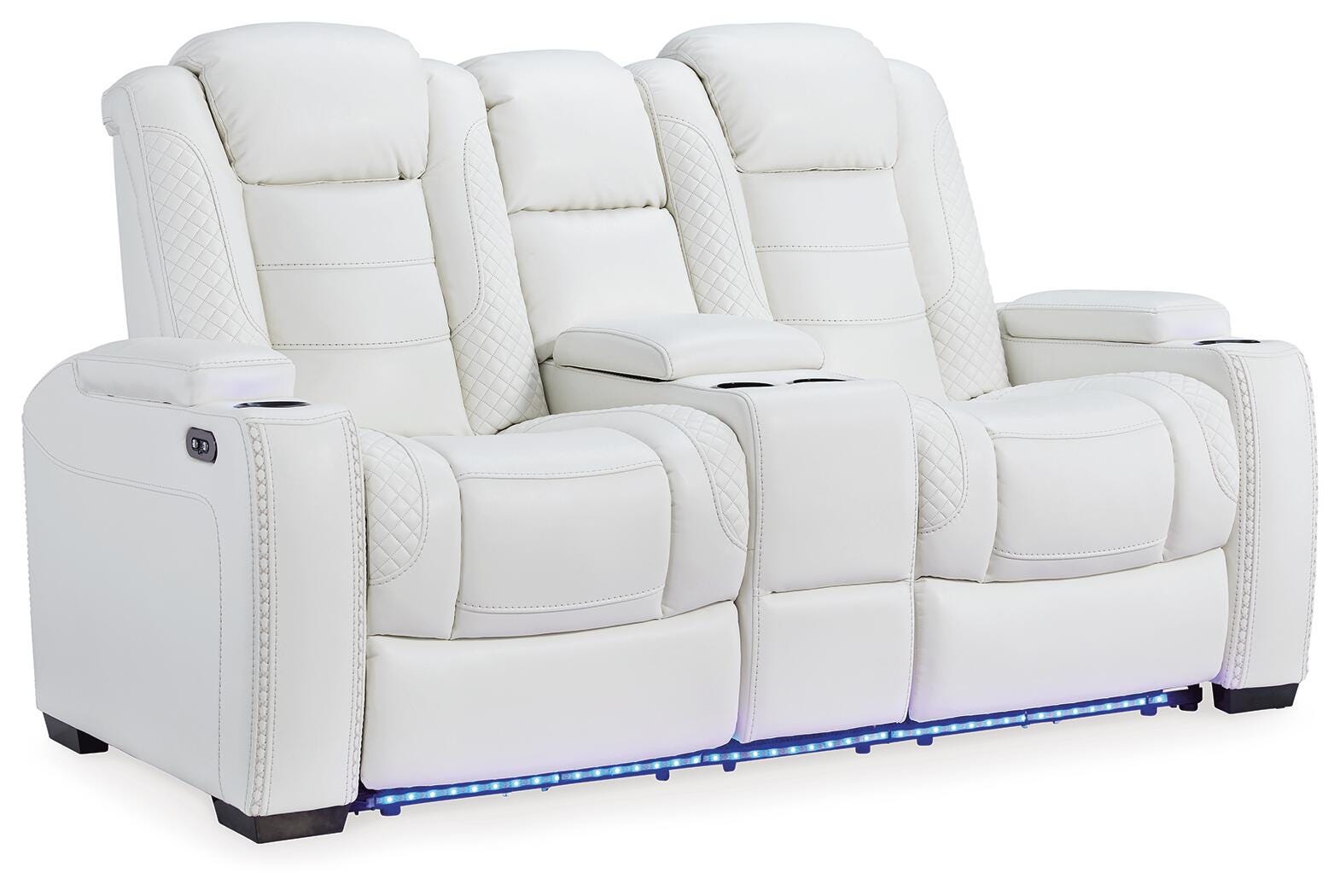 Party Time Power Reclining Loveseat with Console - image 2