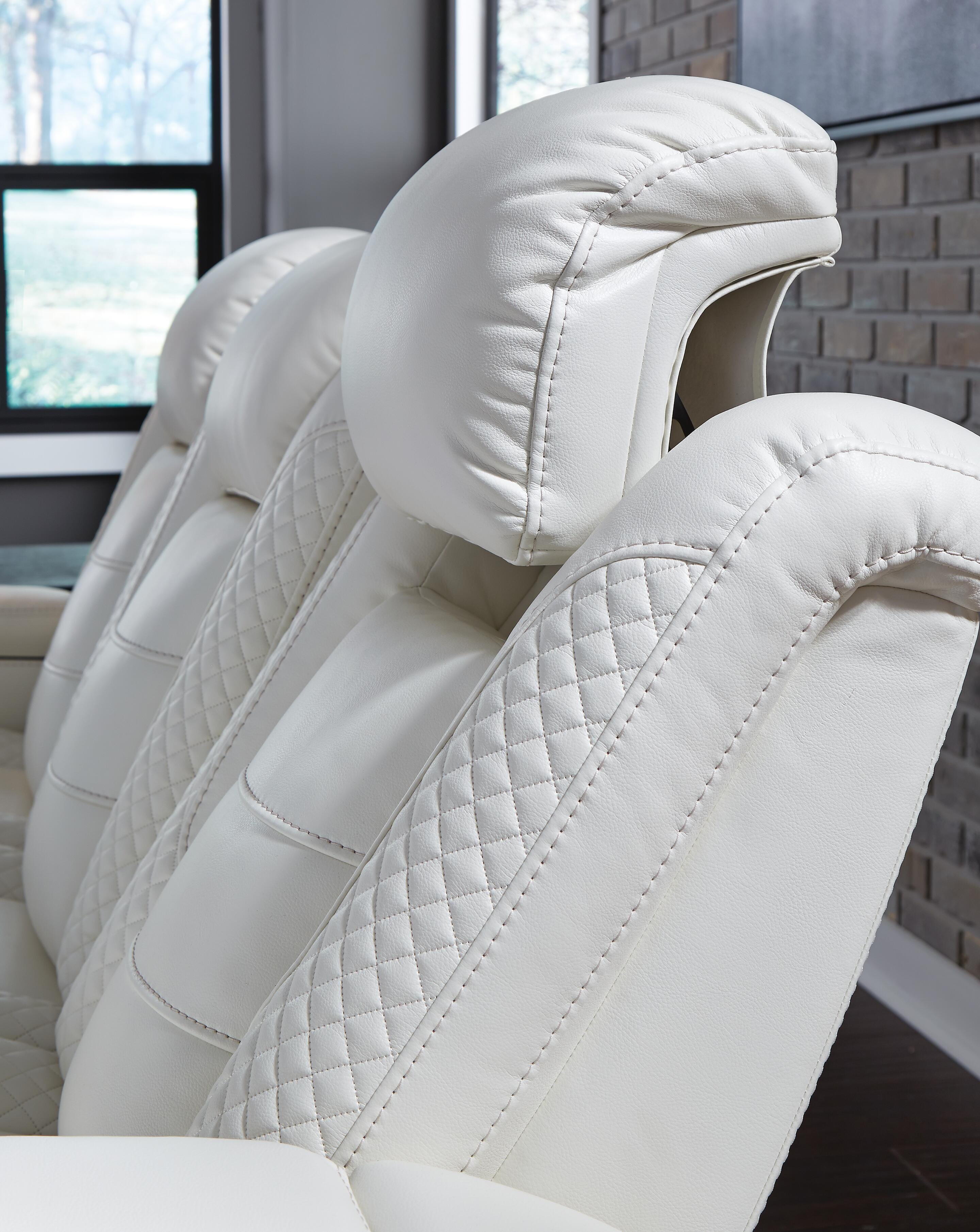 Party Time Power Reclining Loveseat with Console - image 13
