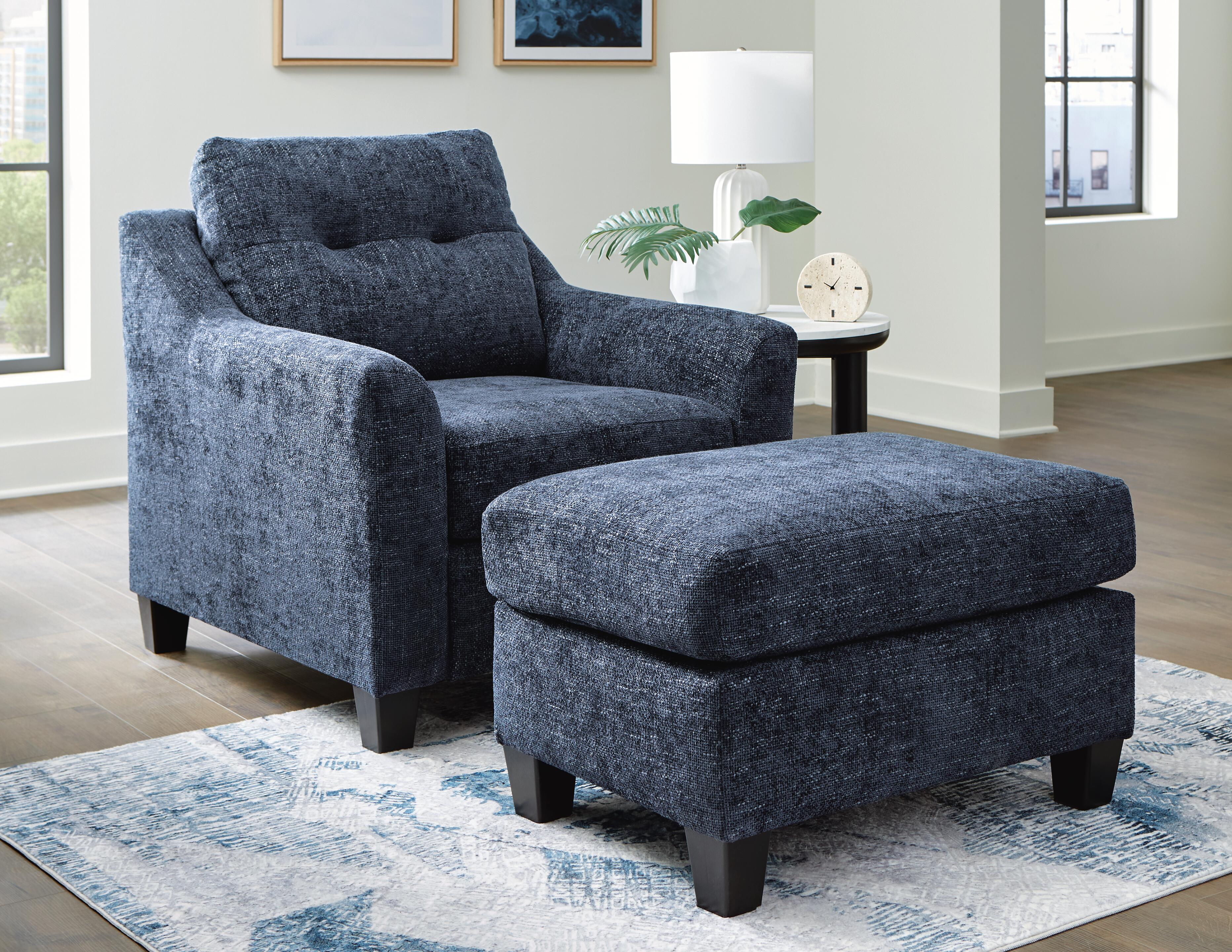 Keenelynn Chair and Ottoman - image 1