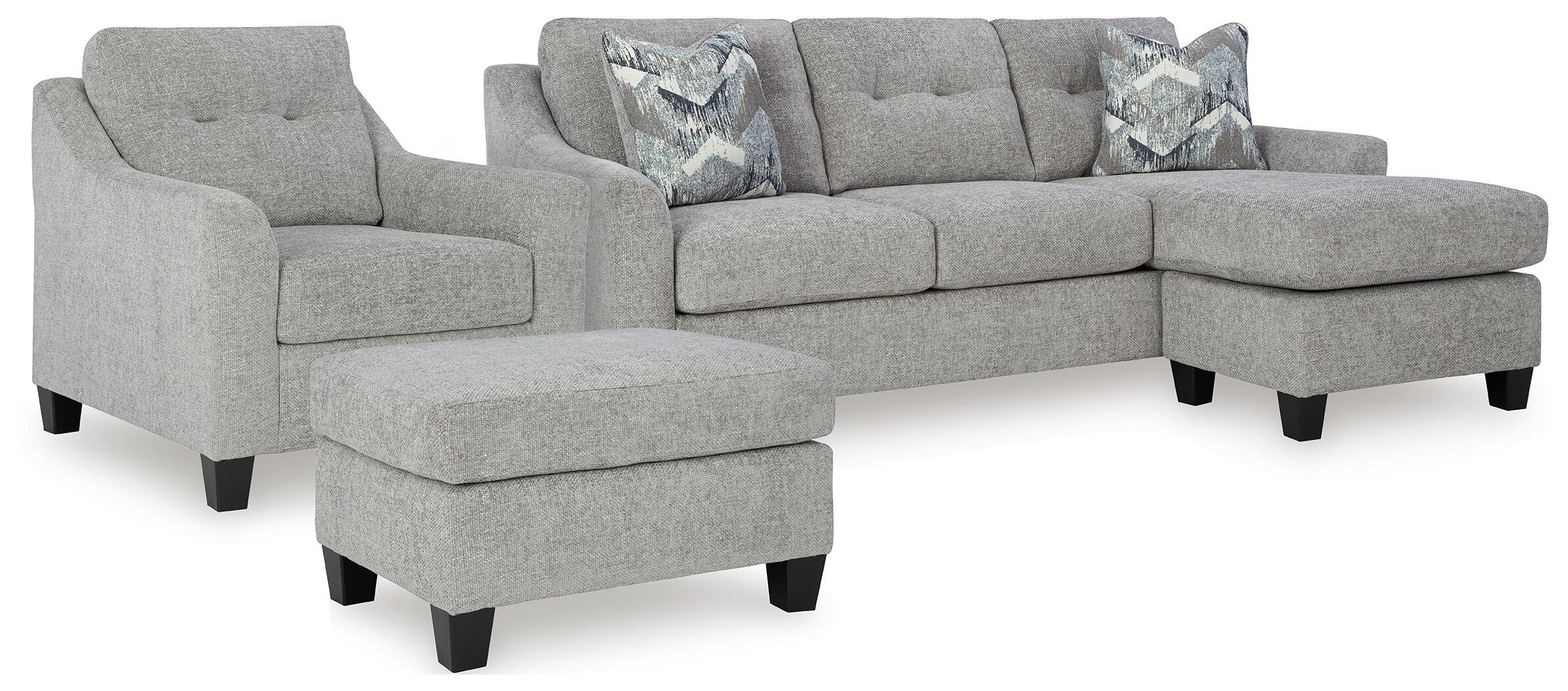 Keenelynn Sofa Chaise, Chair and Ottoman - image 1