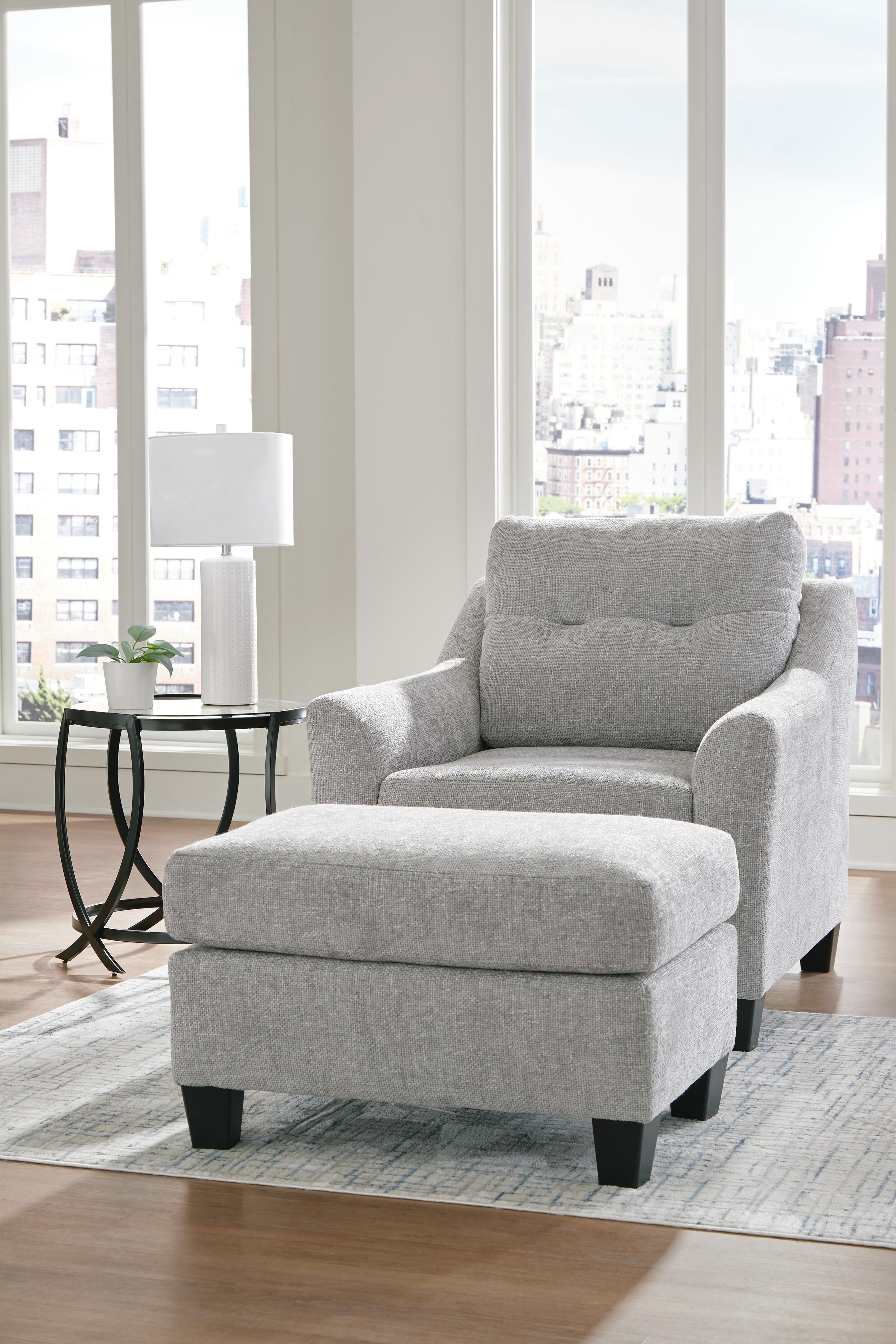 Keenelynn Chair and Ottoman - image 1