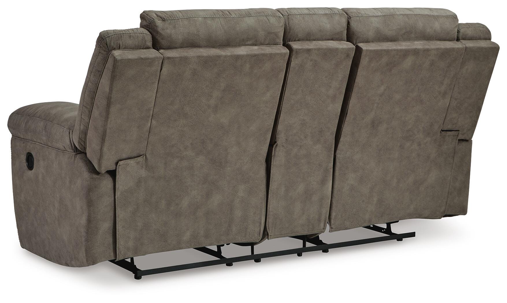 Laresview Manual Reclining Loveseat with Console | Ashley