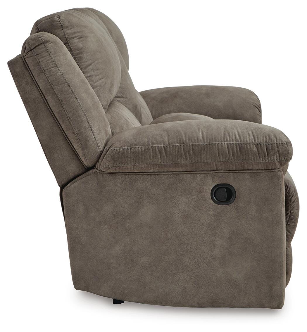 Laresview Reclining Loveseat with Console - image 5