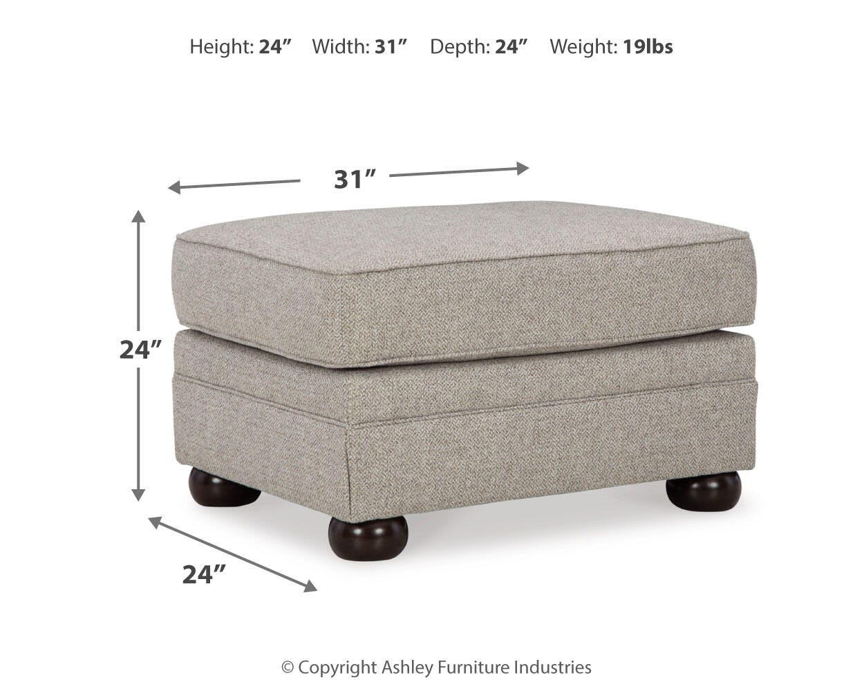 Gaelon Ottoman - image 4