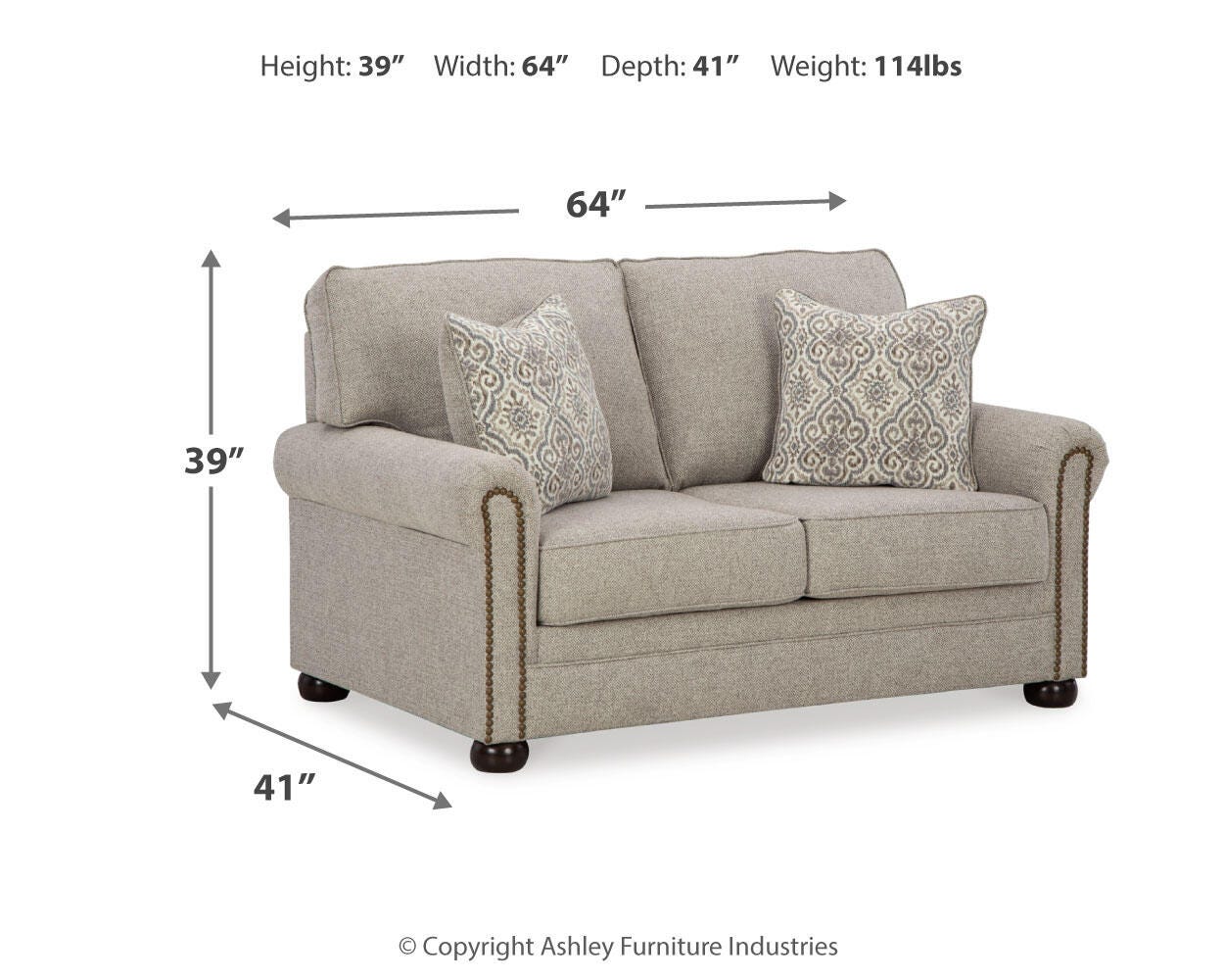 Gaelon Loveseat - image 4
