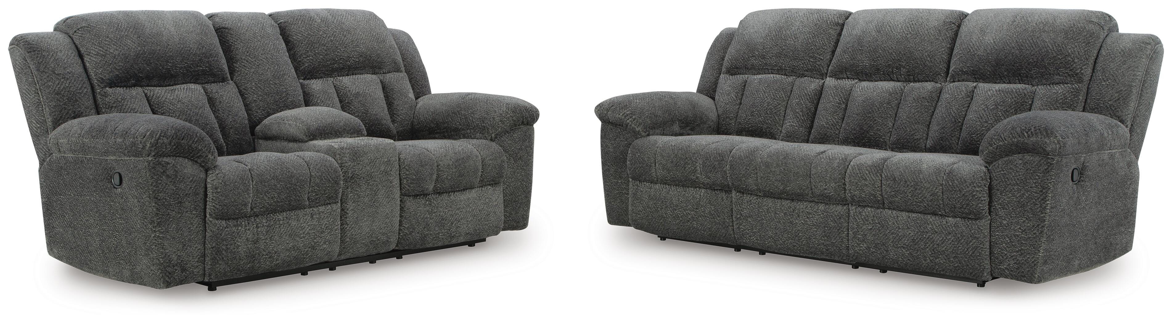 Sofá reclinable y loveseat Frohn - image 1