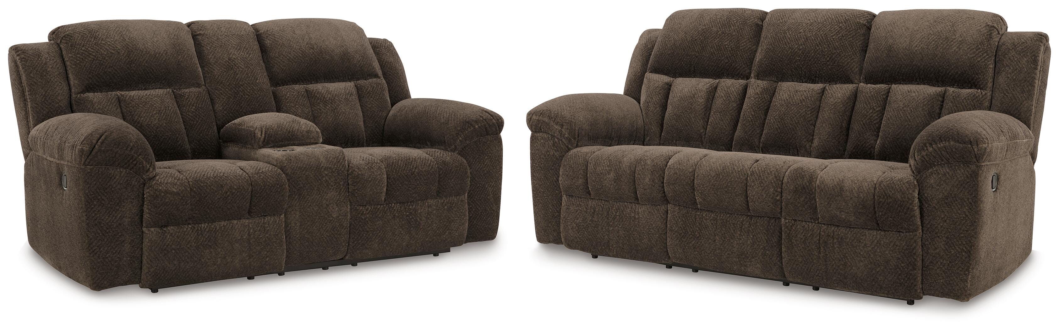 Sofá reclinable y loveseat Frohn - image 1
