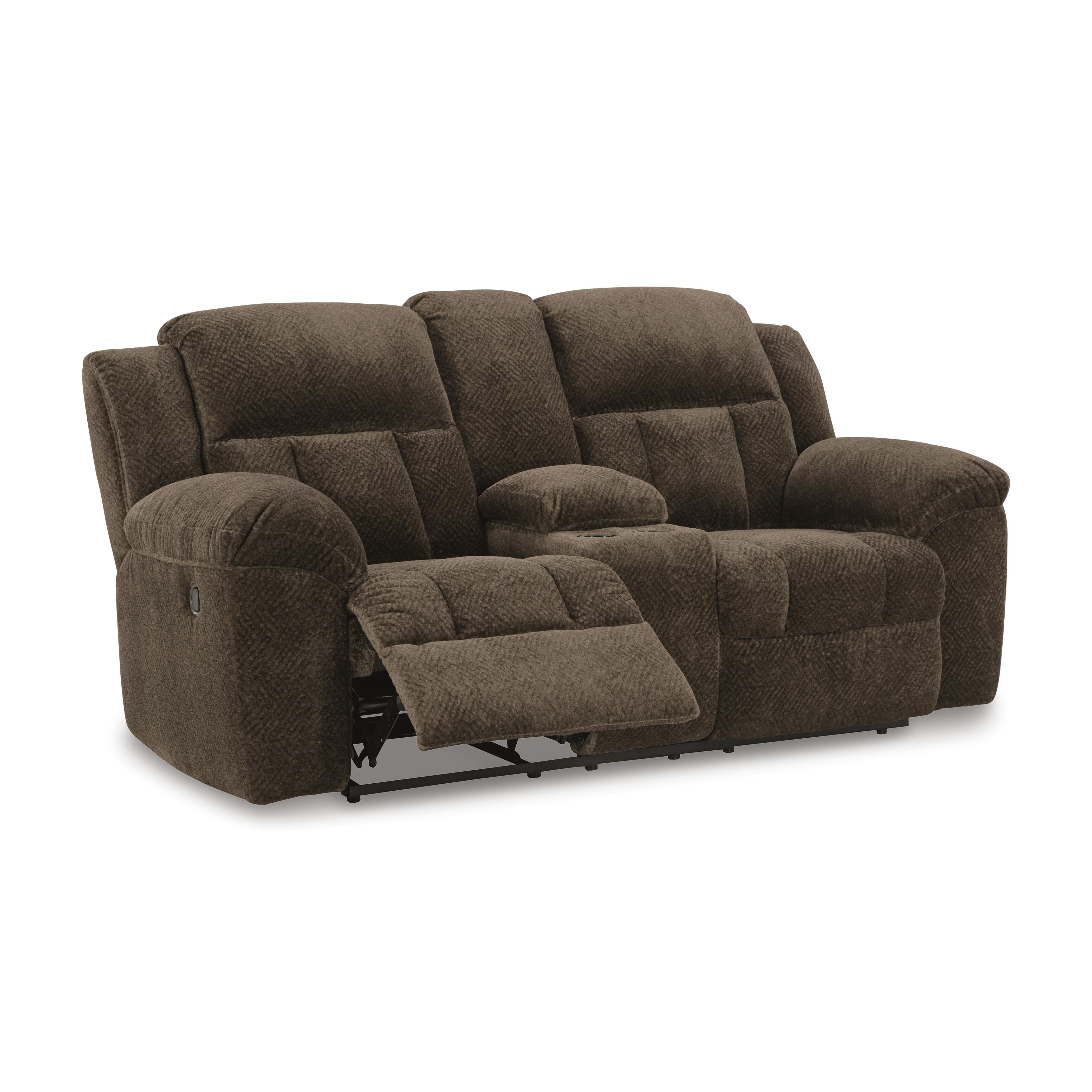Loveseat reclinable Frohn con consola - image 7