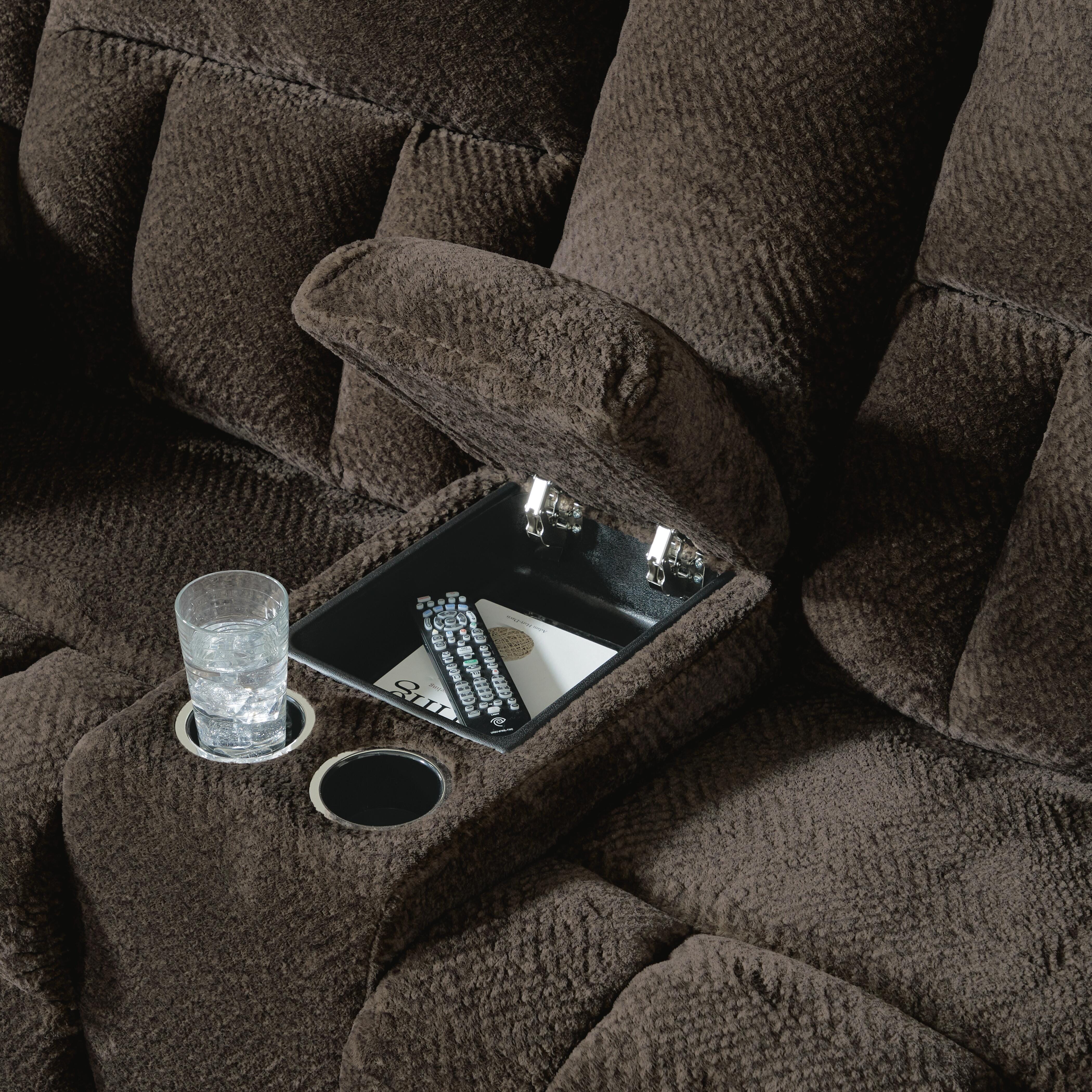 Loveseat reclinable Frohn con consola - image 10