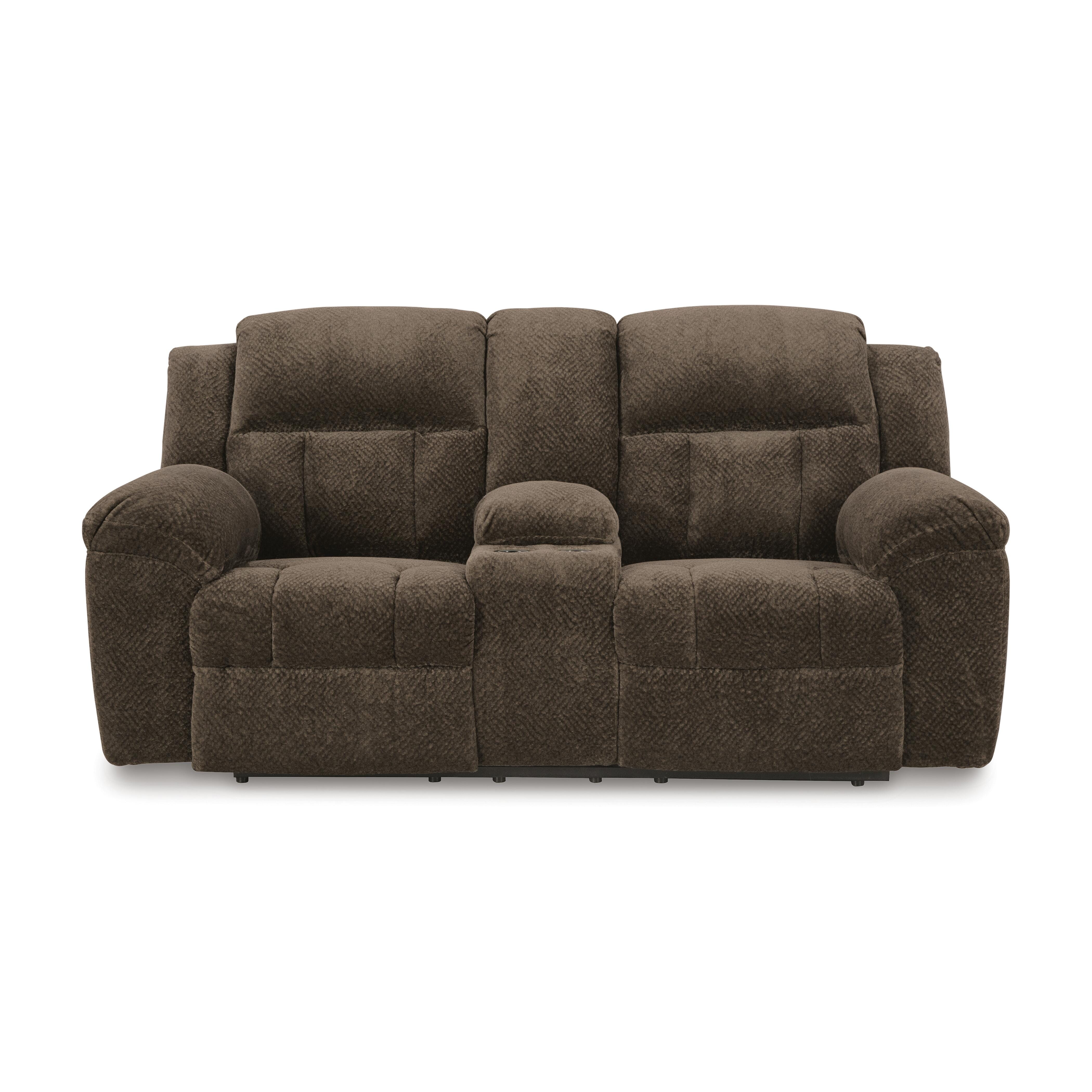 Loveseat reclinable Frohn con consola - image 4