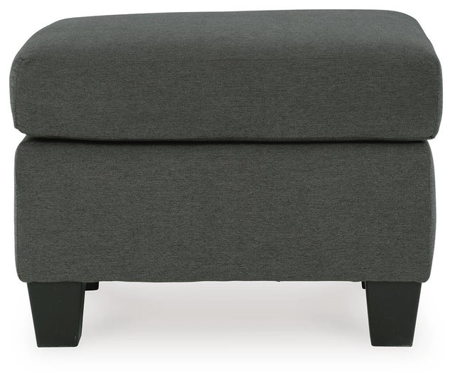 Bayonne Ottoman, Charcoal