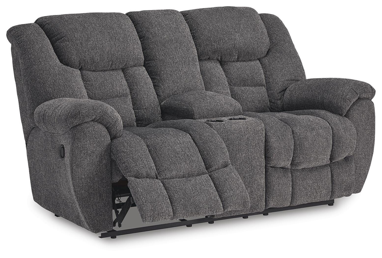 Foreside Reclining Loveseat with Console - image 3
