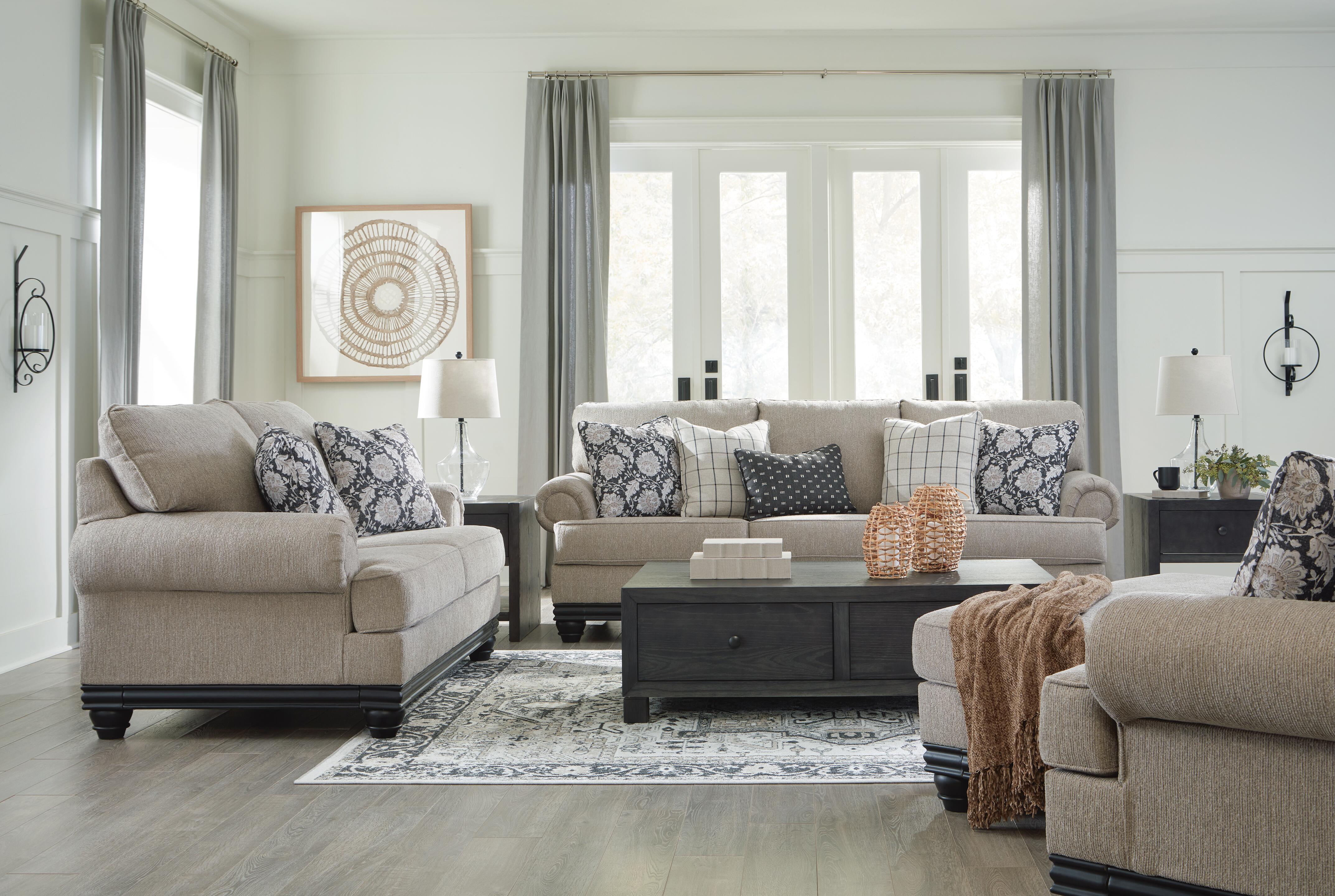 Elbiani Sofa, Loveseat, Oversized Chair and Ottoman - image 1