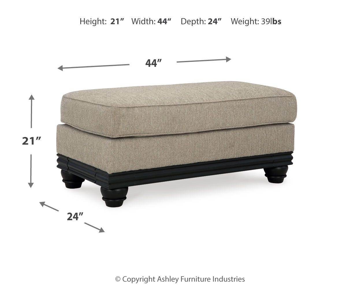 Elbiani Sofa, Loveseat, Oversized Chair and Ottoman - image 19