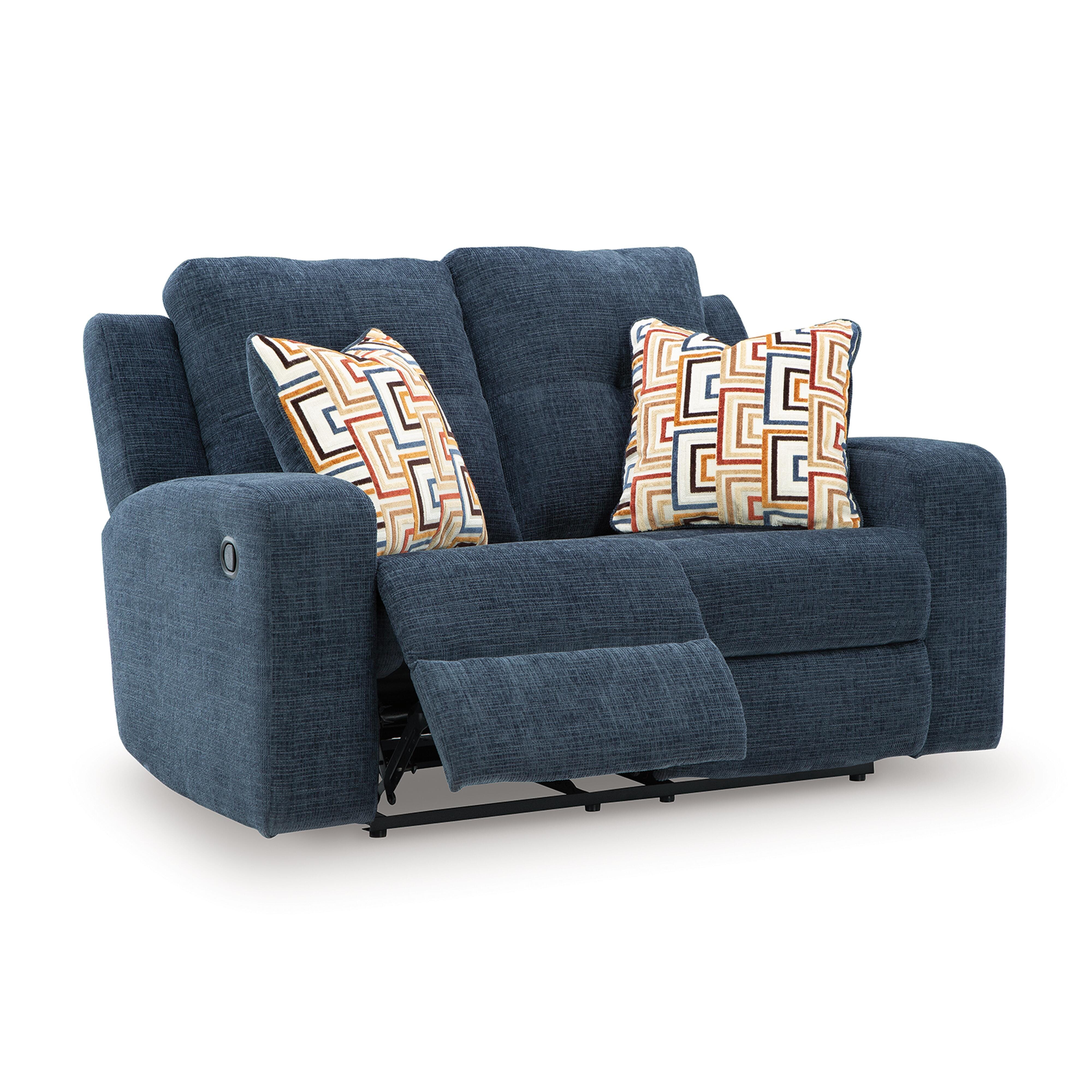 Danum Reclining Loveseat, Ink, large