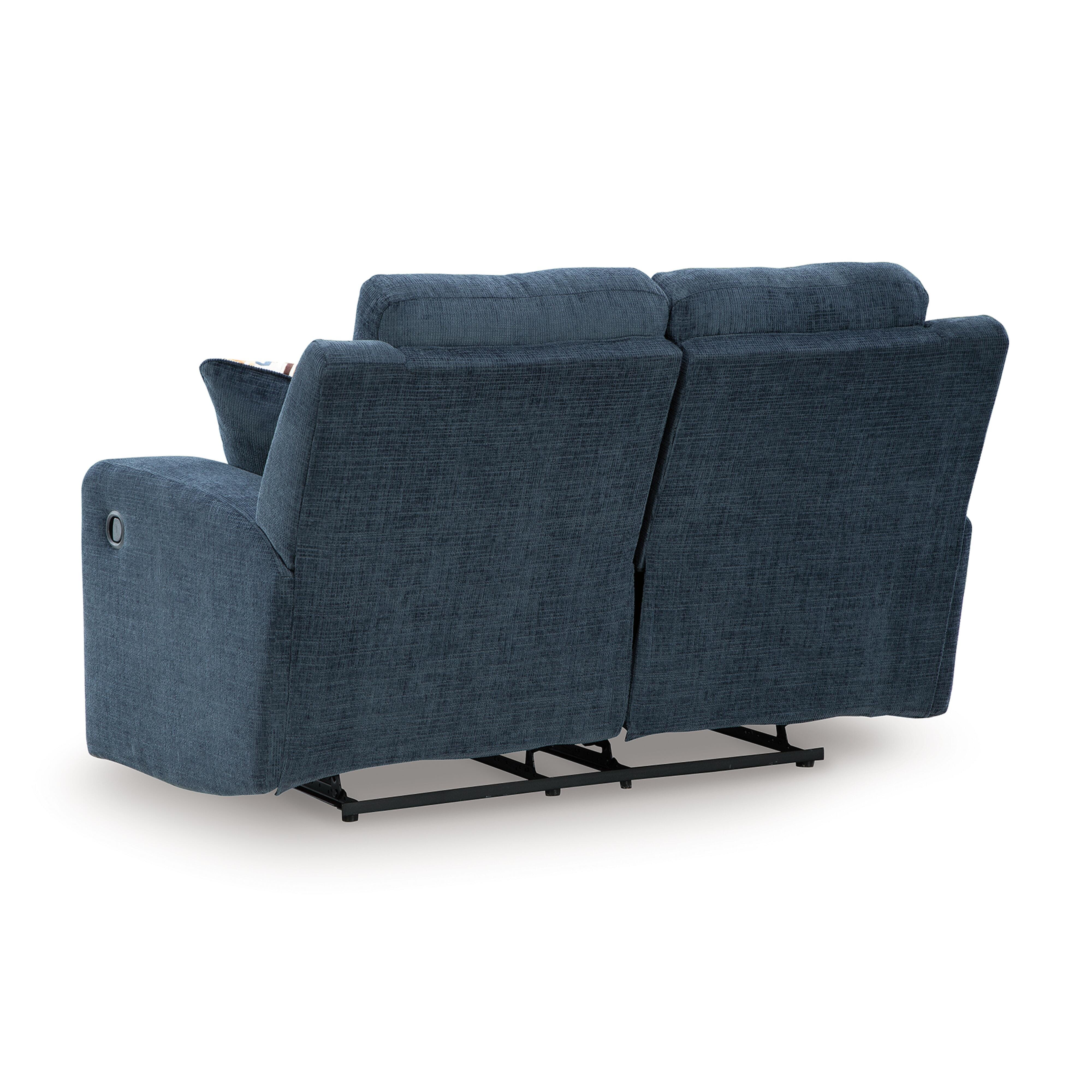 Danum Reclining Loveseat, Ink, large