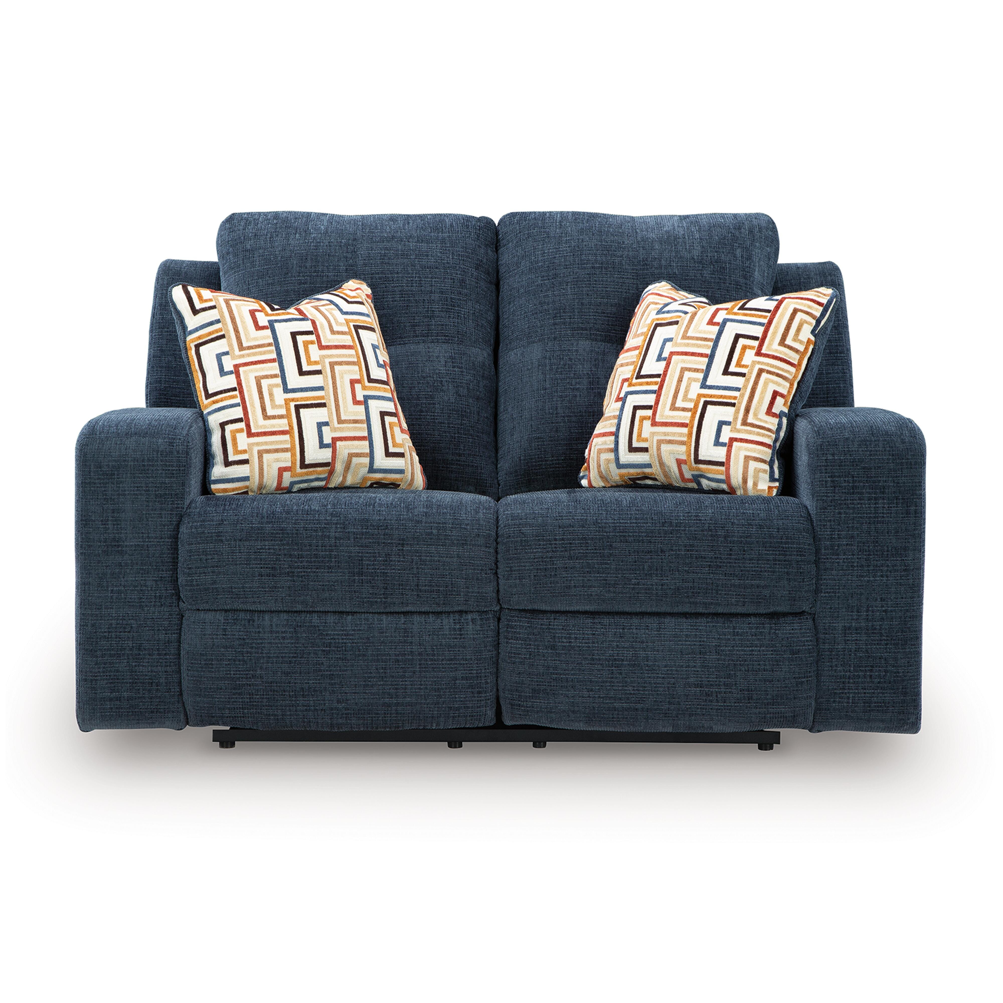 Danum Reclining Loveseat, Ink, large