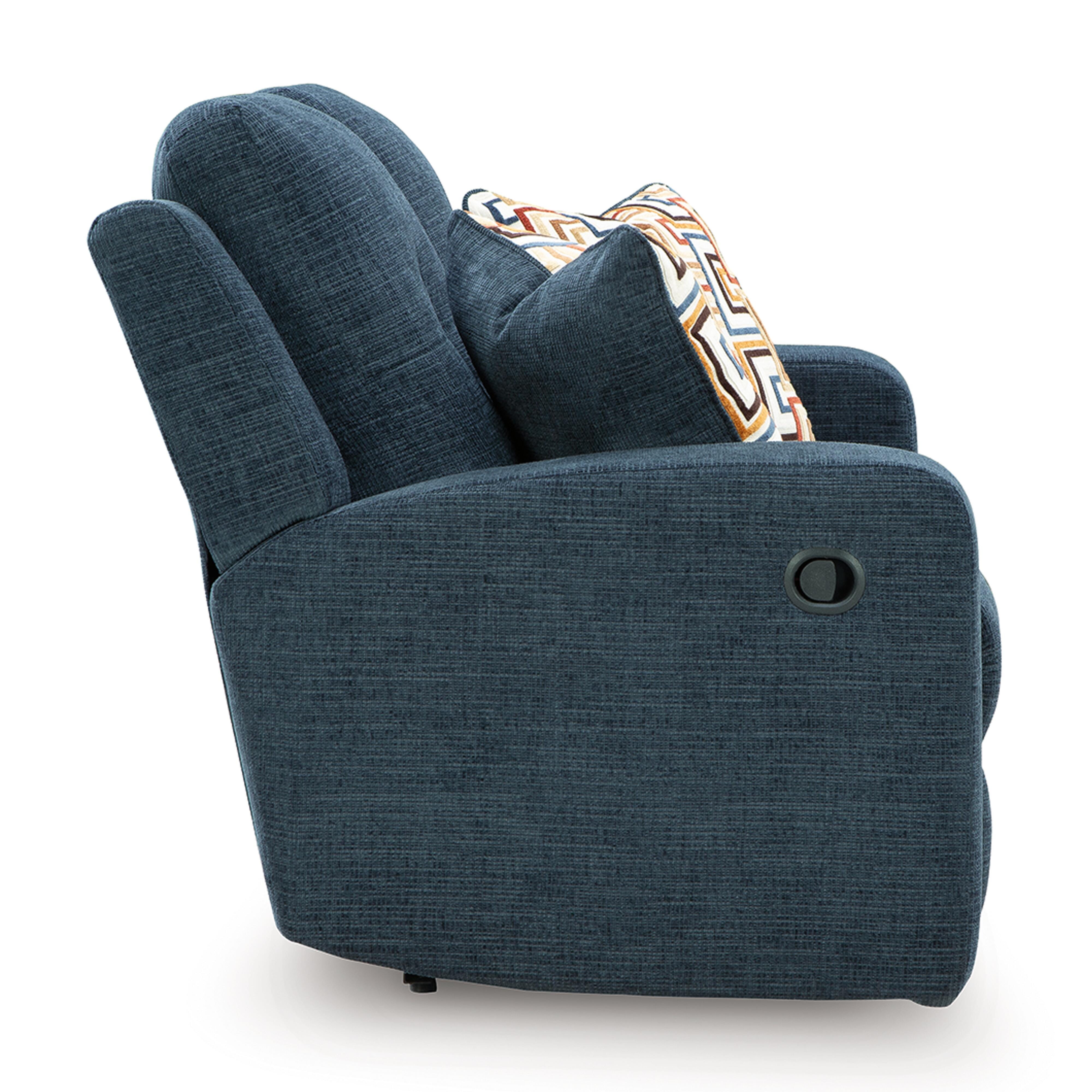 Danum Reclining Loveseat, Ink, large