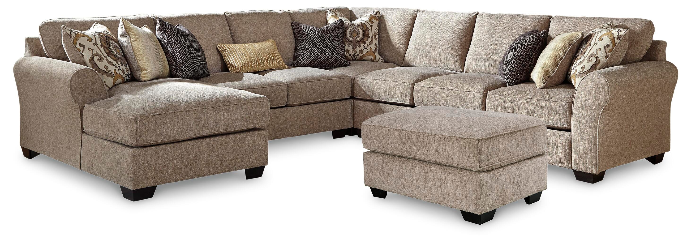 Pantomine 5-Piece Sectional and Ottoman - image 1