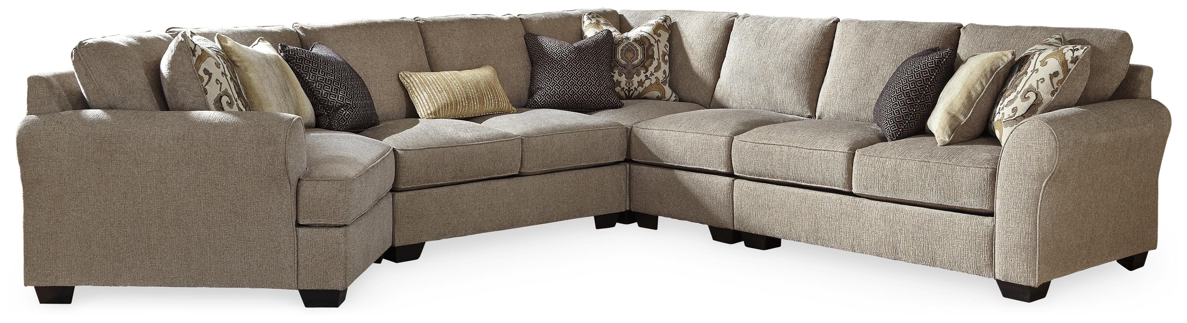 Pantomine 5-Piece Sectional with Cuddler - image 2