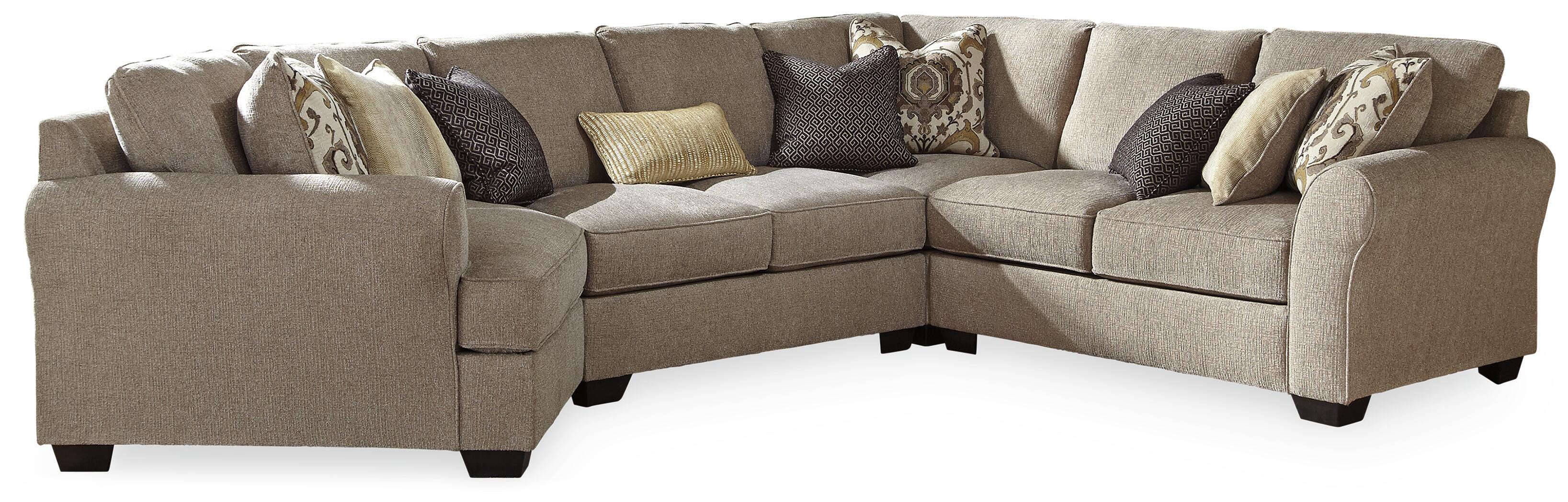 Pantomine 4-Piece Sectional with Cuddler - image 2