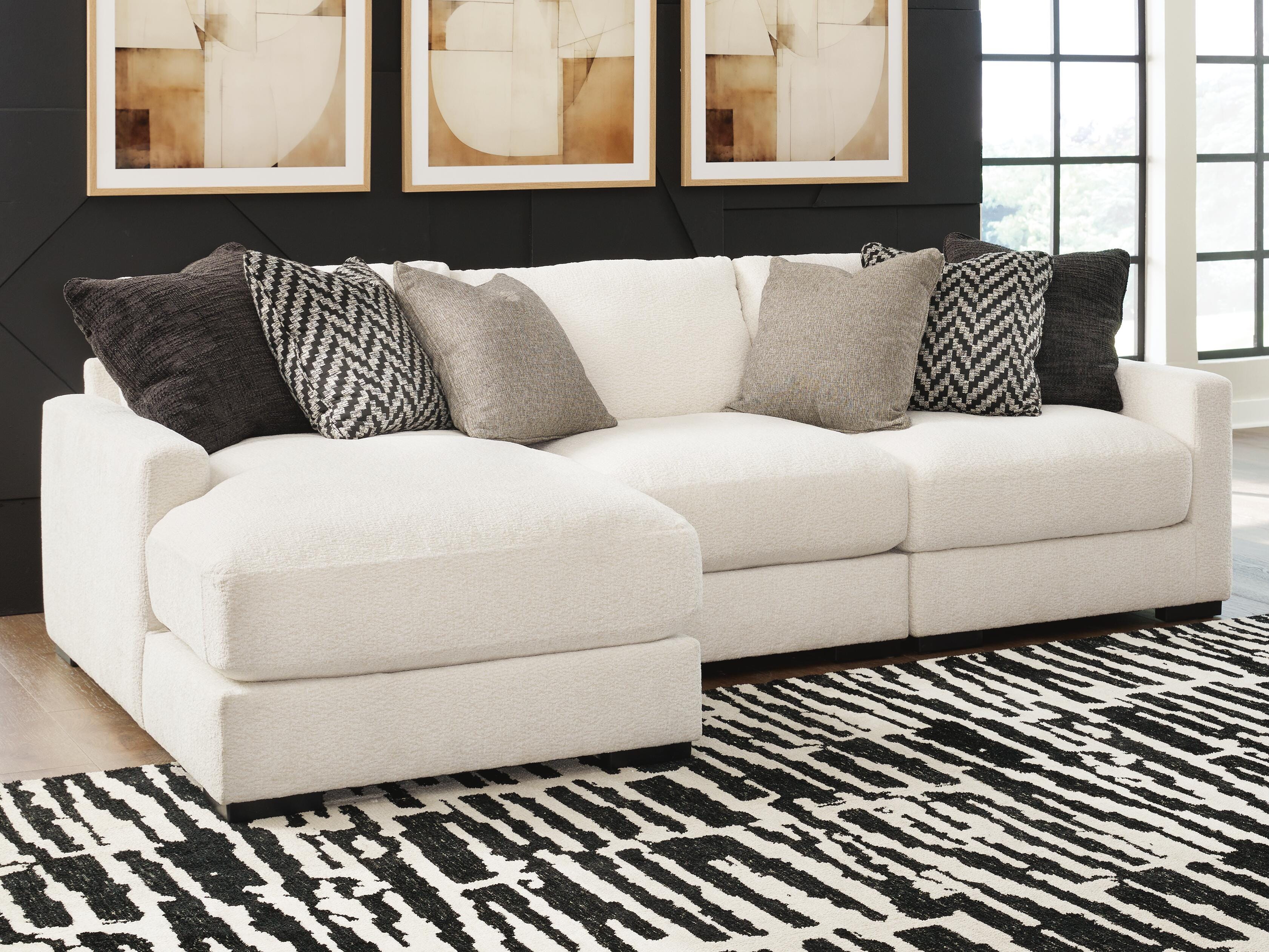 Elissa Court 3-Piece Sectional Sofa with Chaise - image 1