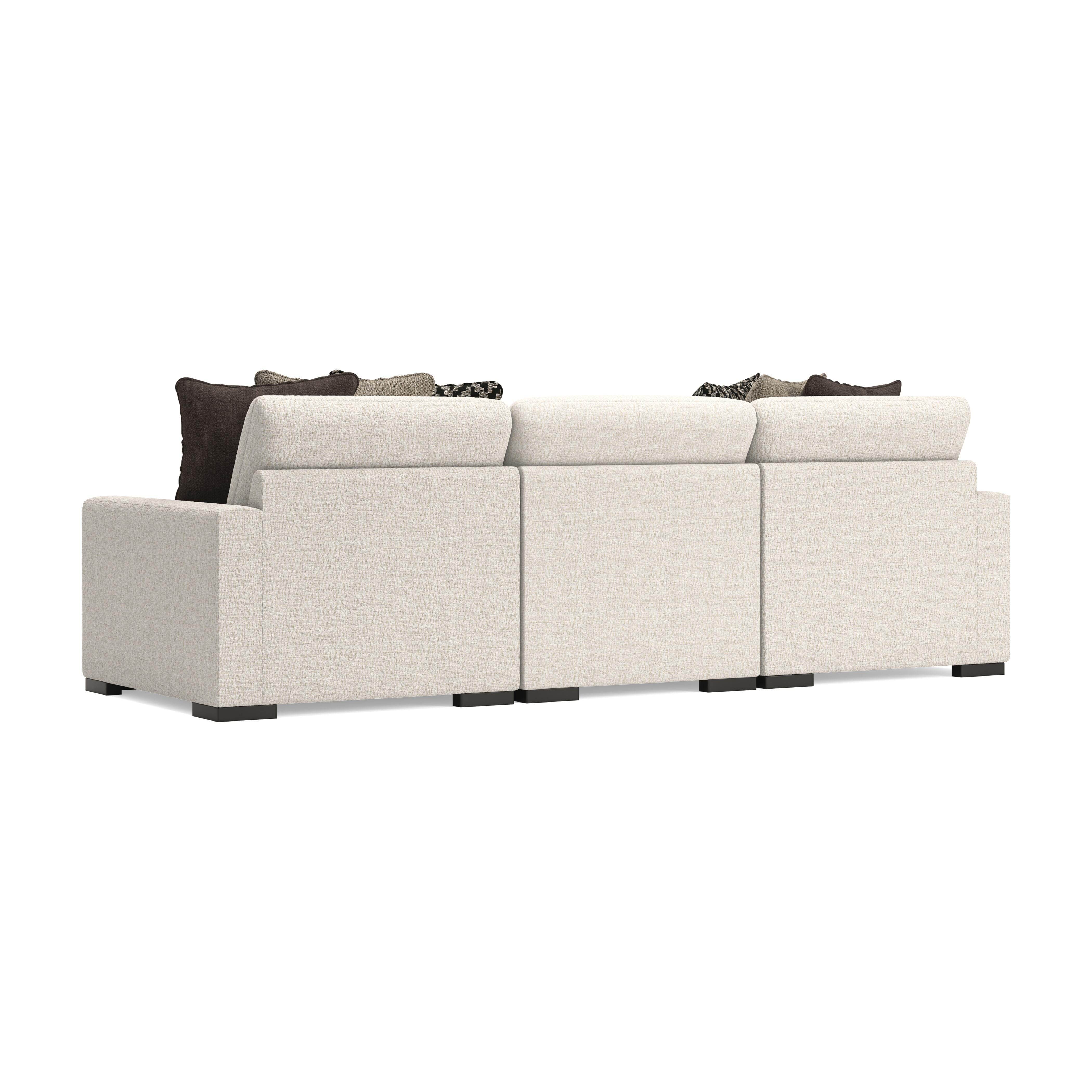 Sofá seccional de 3 piezas con chaise longue Elissa Court - image 4