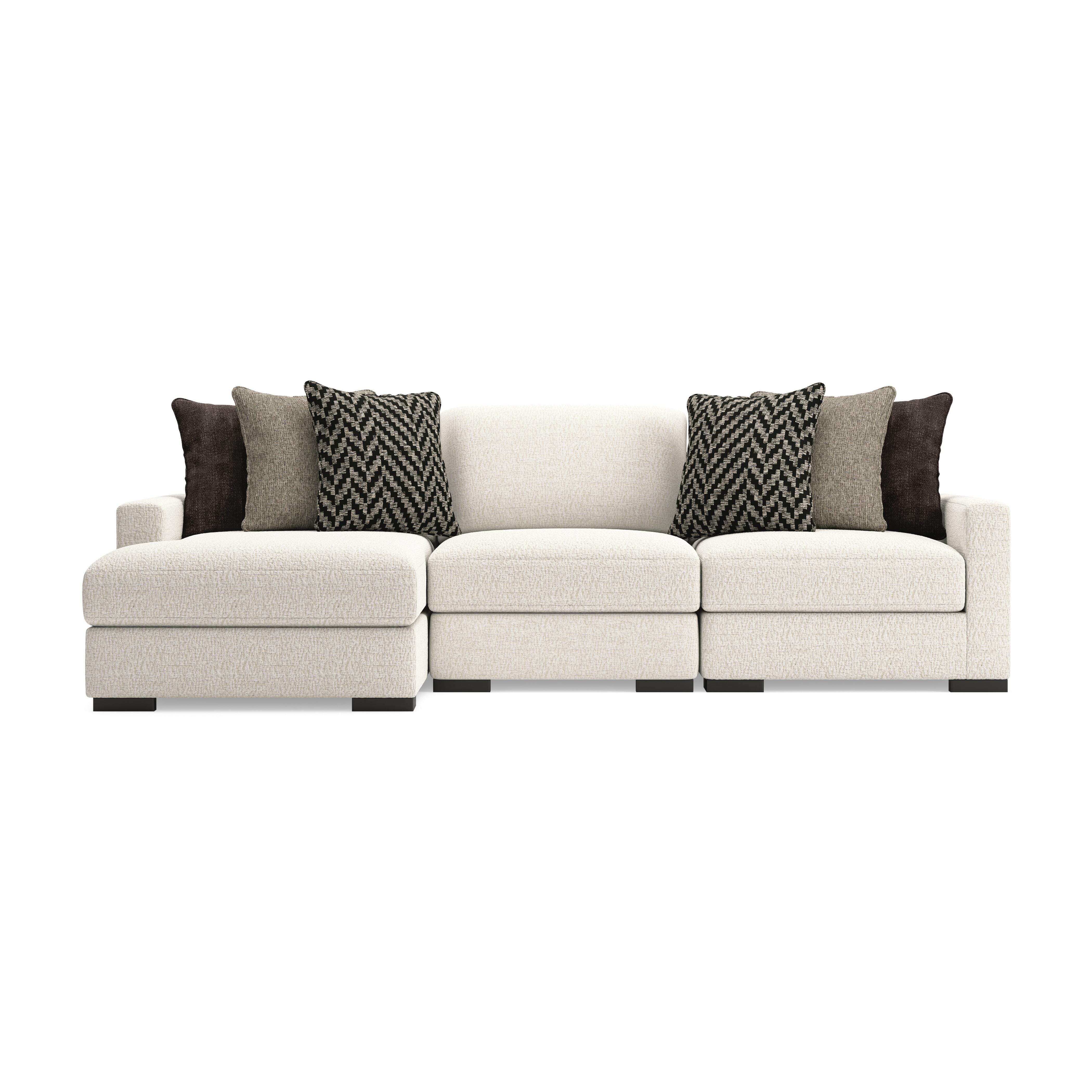Sofá seccional de 3 piezas con chaise longue Elissa Court - image 1