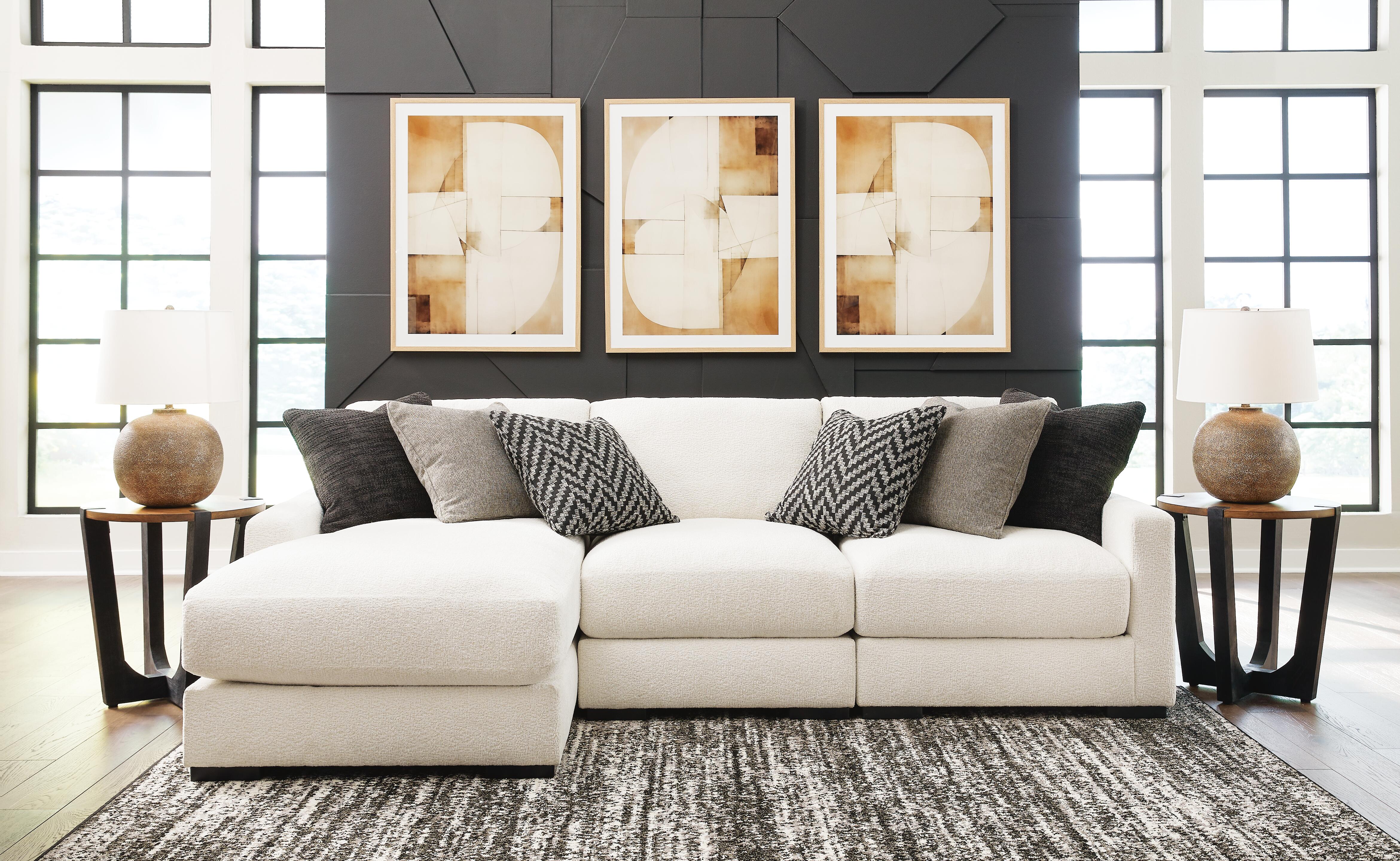 Elissa Court 3-Piece Next-Gen Nuvella™ Performance Fabric Modular