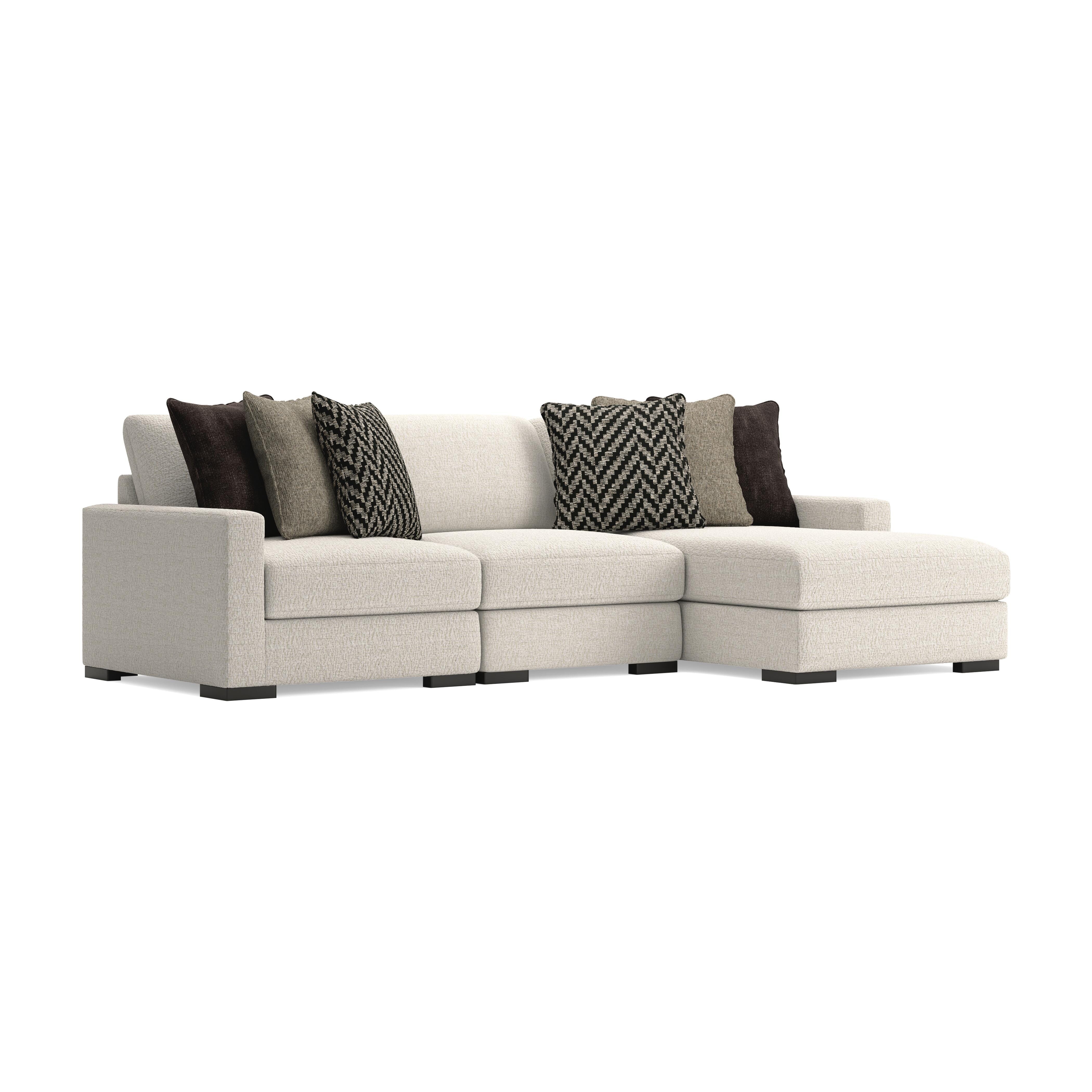 Sofá seccional de 3 piezas con chaise longue Elissa Court - image 3