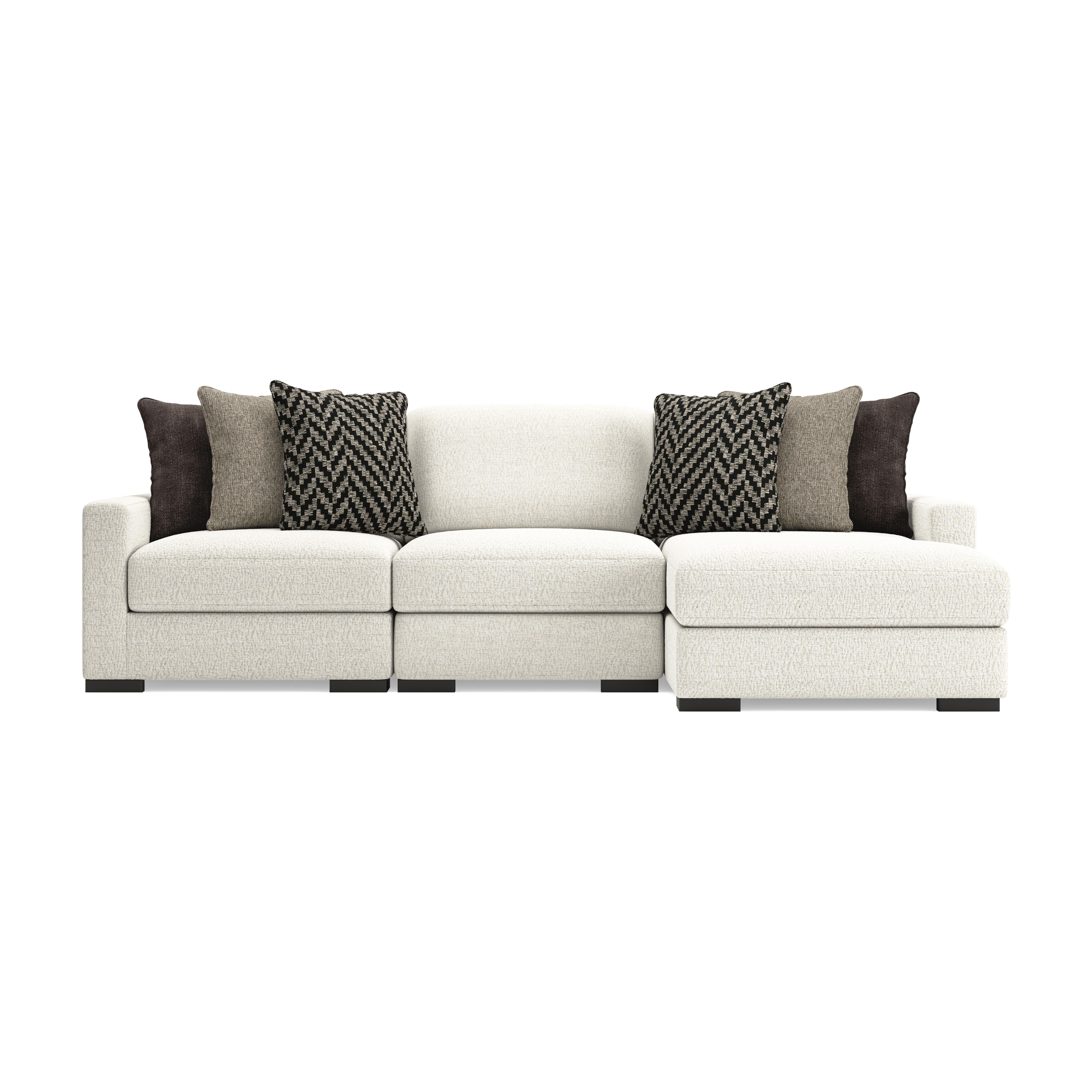 Sofá seccional de 3 piezas con chaise longue Elissa Court - image 1