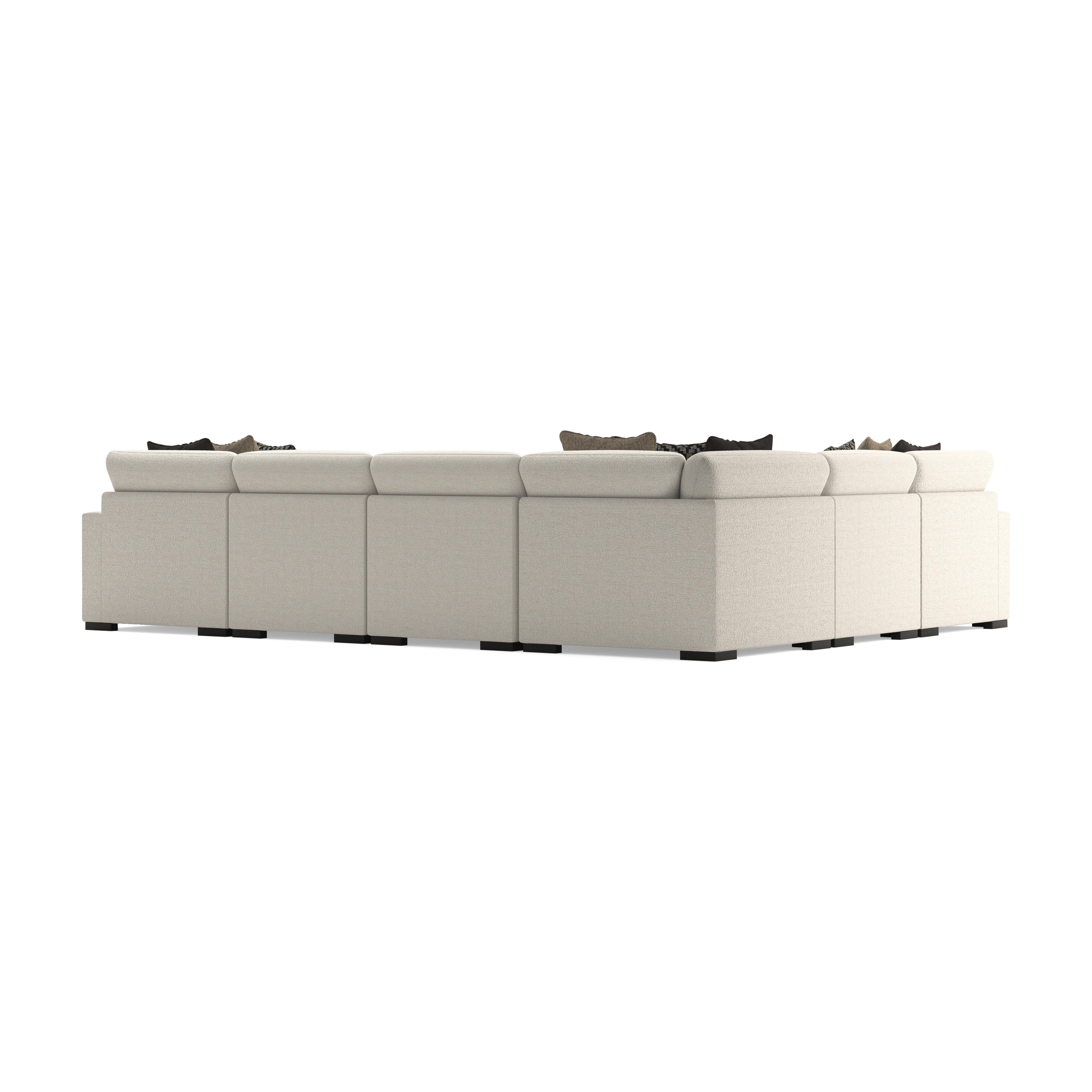 Seccional Elissa Court de 6 piezas con chaise longue - image 4