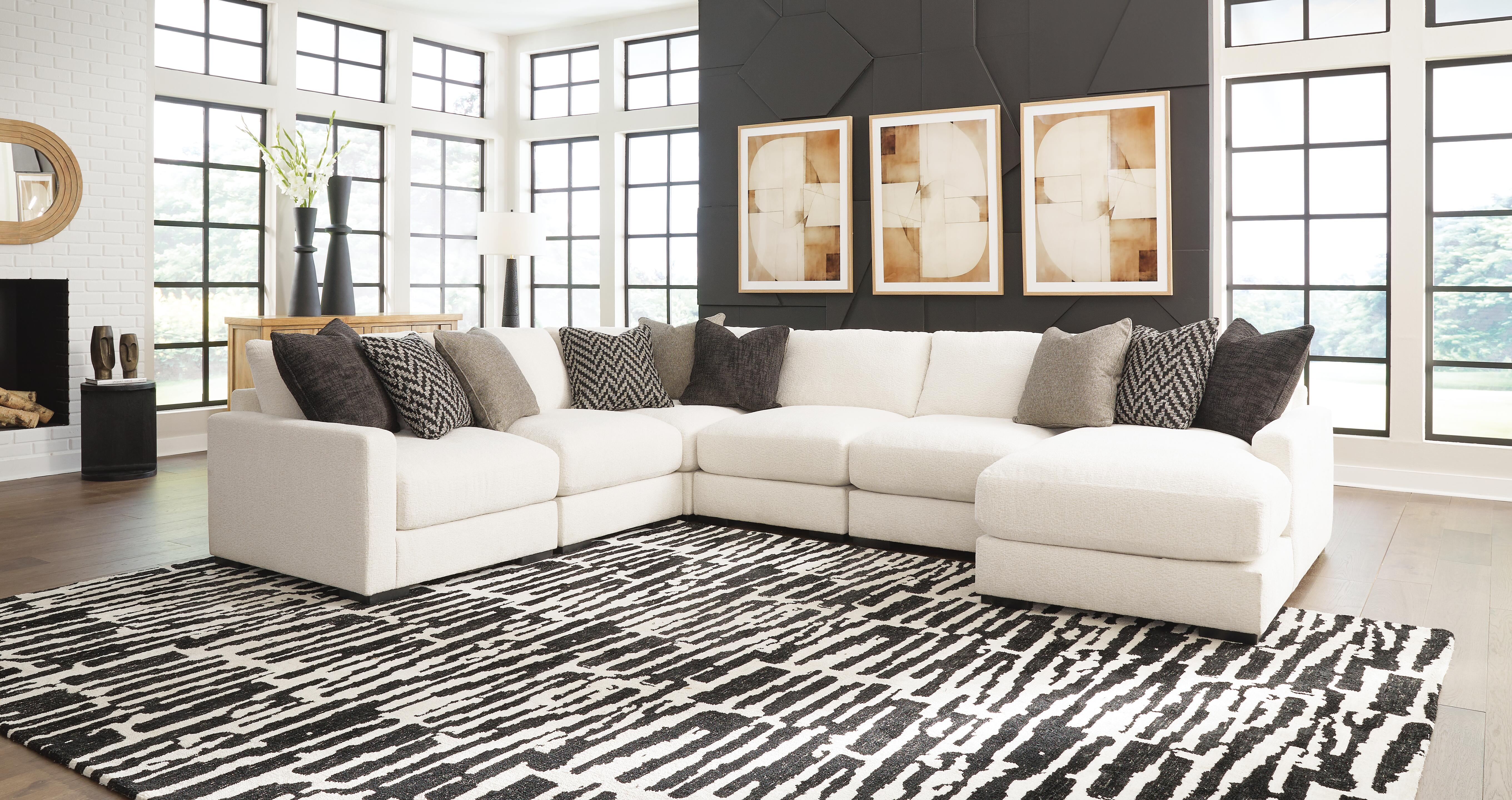 Elissa Court 6-Piece Sectional with Chaise - image 1