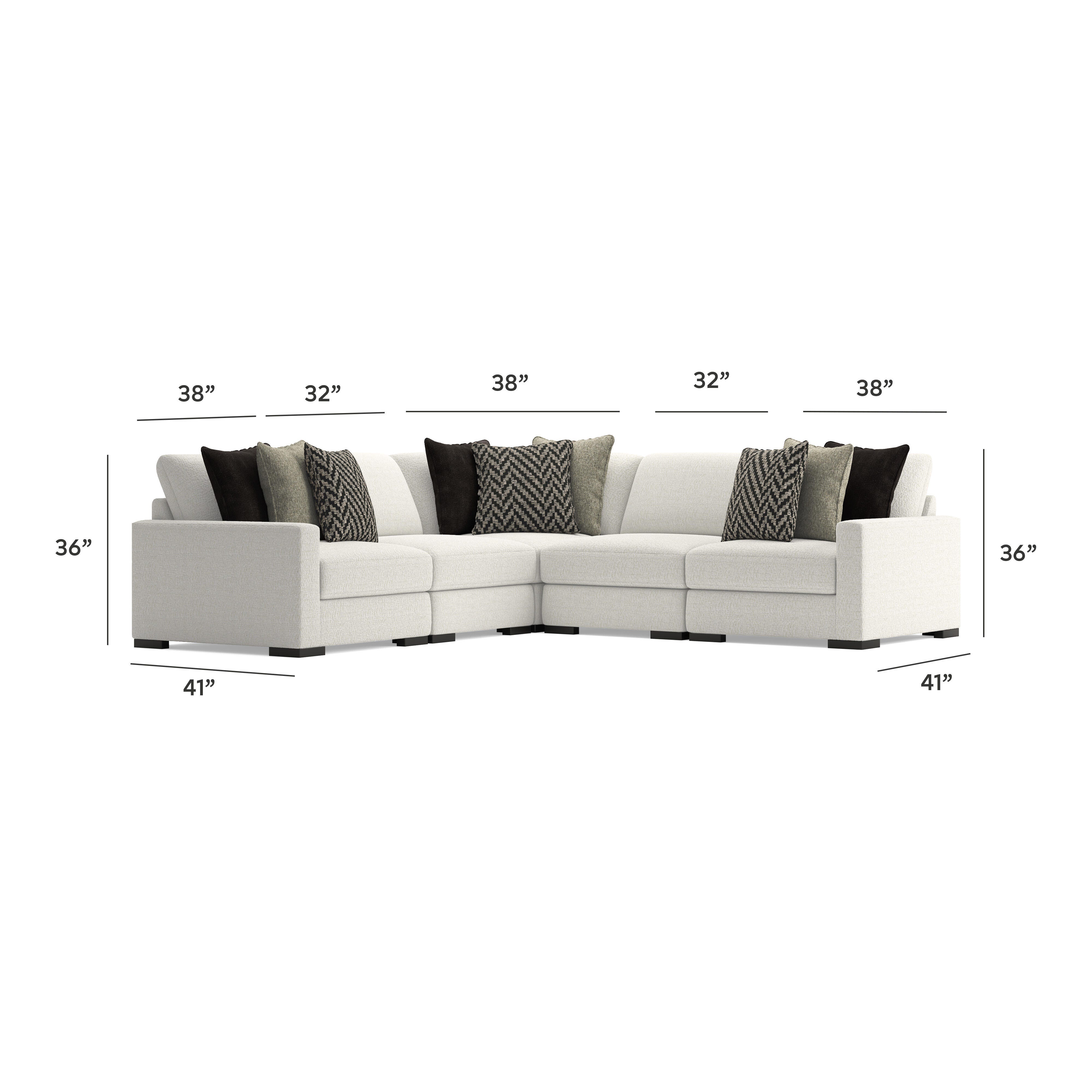 Elissa Court 5-Piece Sectional - image 7