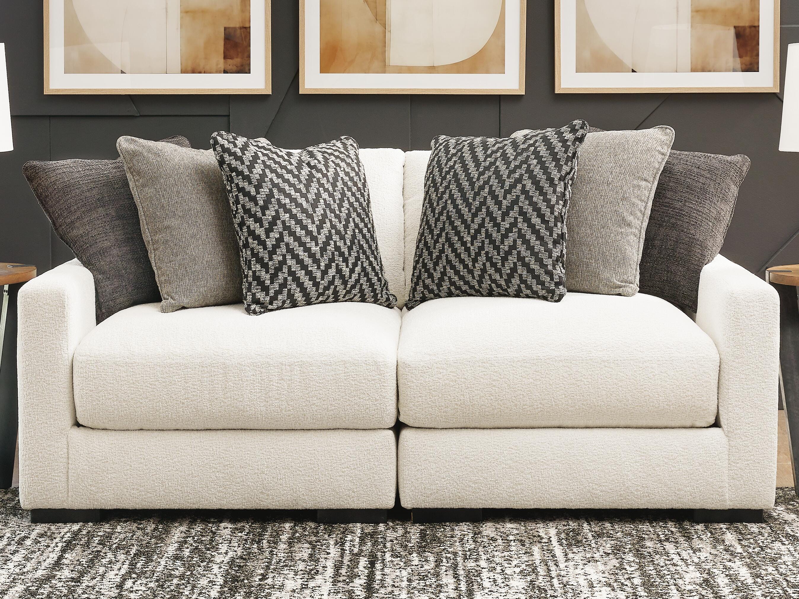 Elissa Court 2-Piece Sectional Loveseat - image 1
