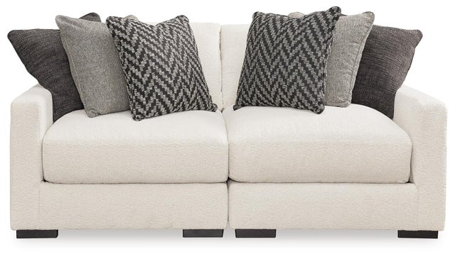 Elissa Court 2-Piece Next-Gen Nuvella™ Performance Fabric Modular Loveseat