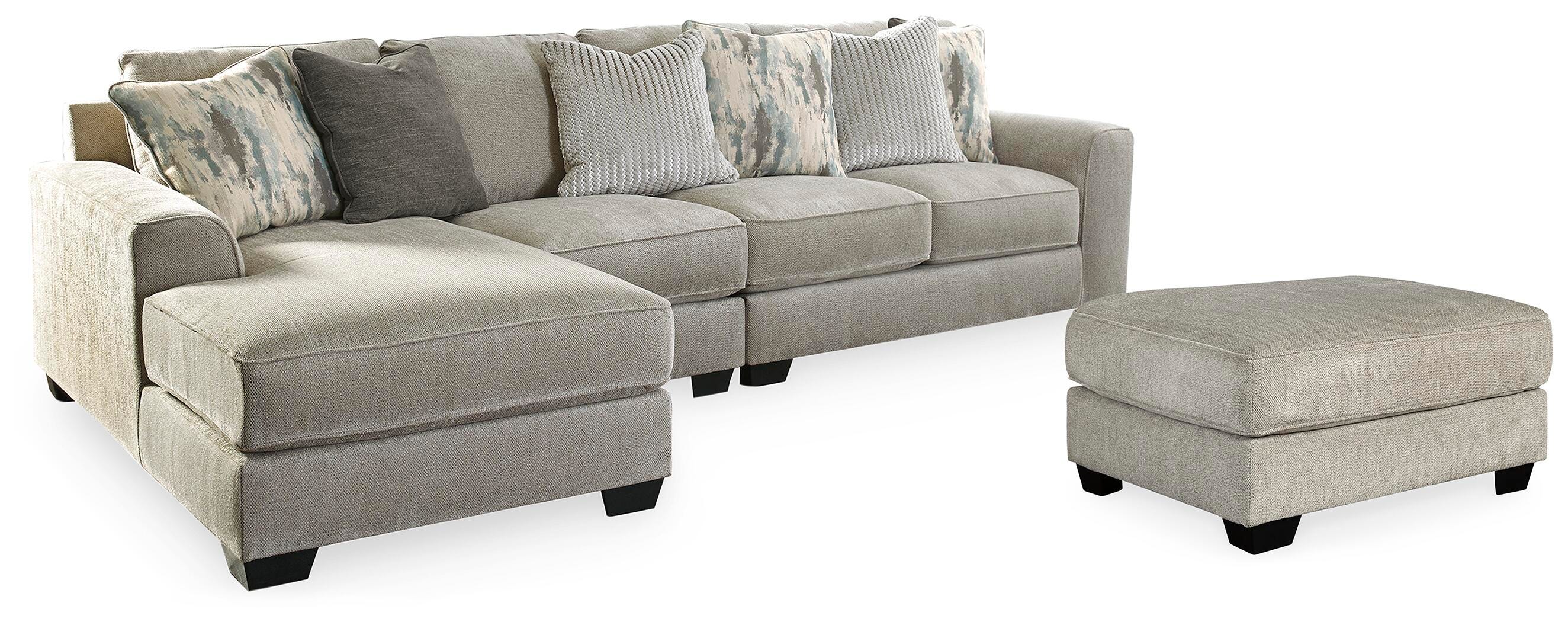 Ardsley 3-Piece Sectional and Ottoman - image 1