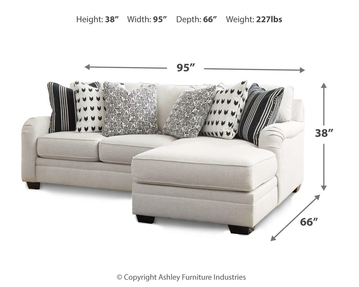 Huntsworth 2-Piece Sectional with Chaise - image 4