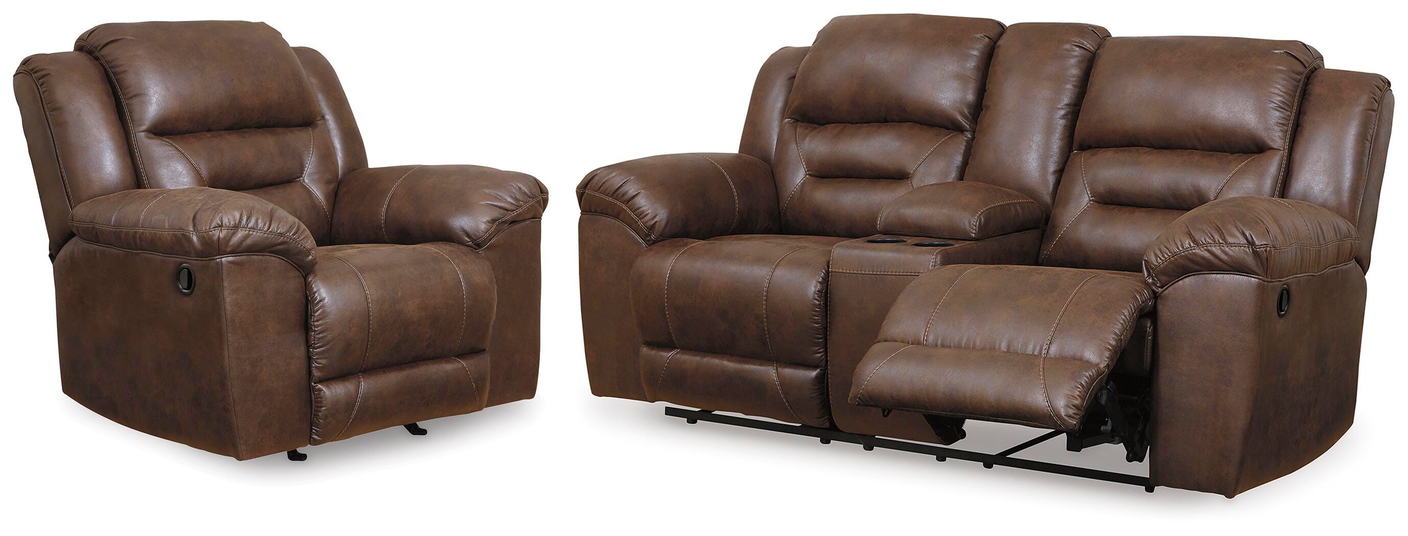Sofá reclinable y sillón reclinable Stoneland - image 1