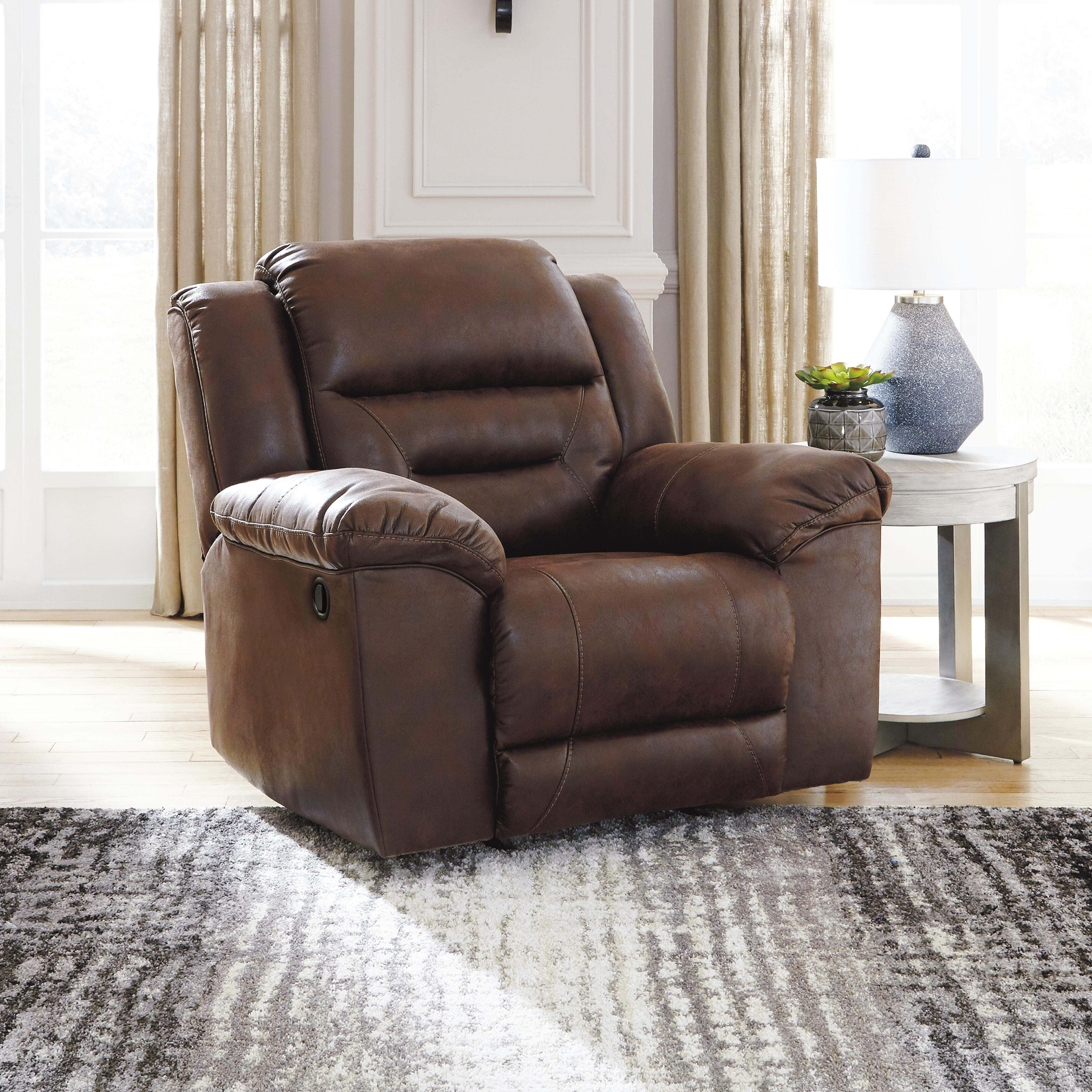 Stoneland Recliner, Chocolate, large