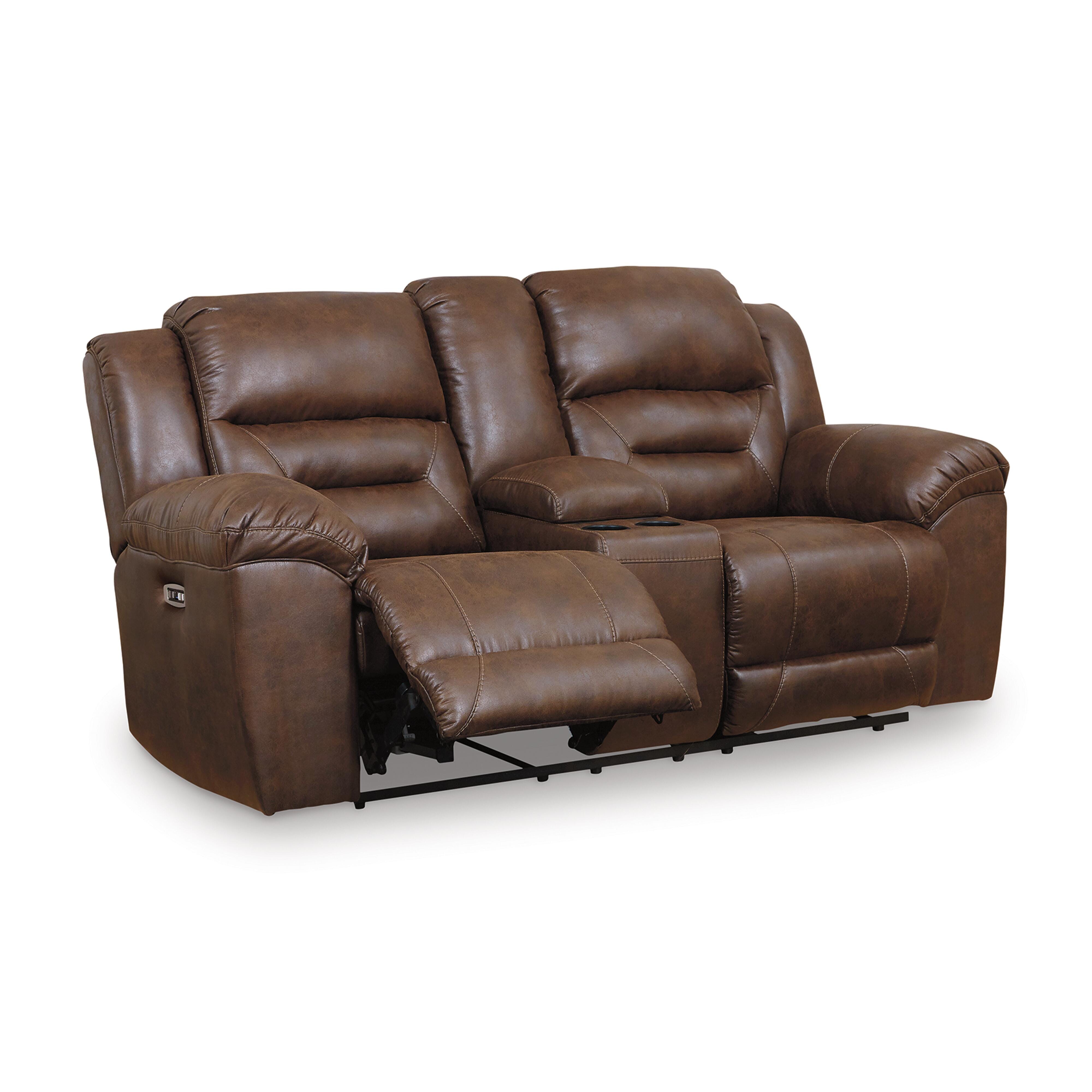 Stoneland Power Reclining Loveseat with Console - image 5