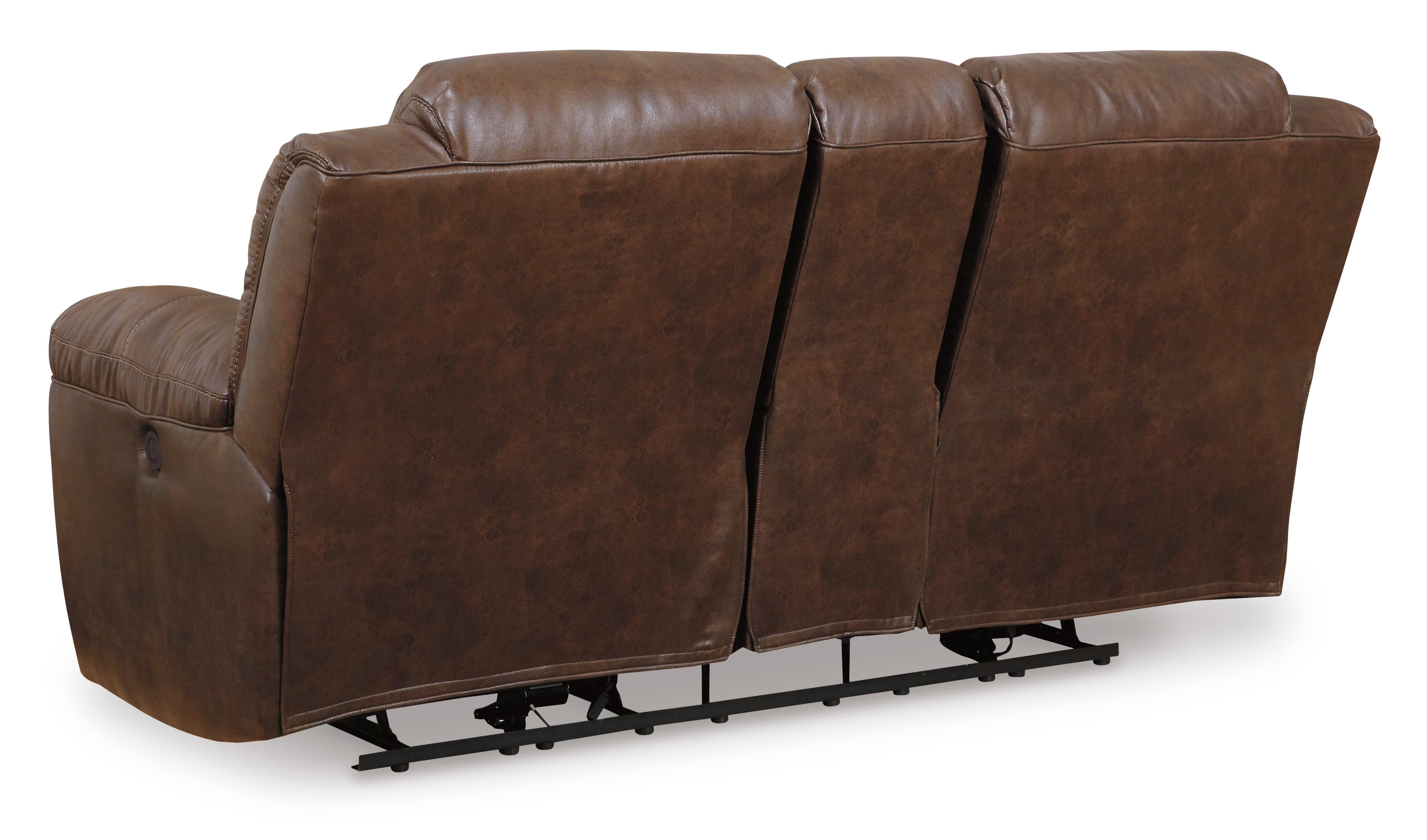 Stoneland Reclining Loveseat with Console - image 3